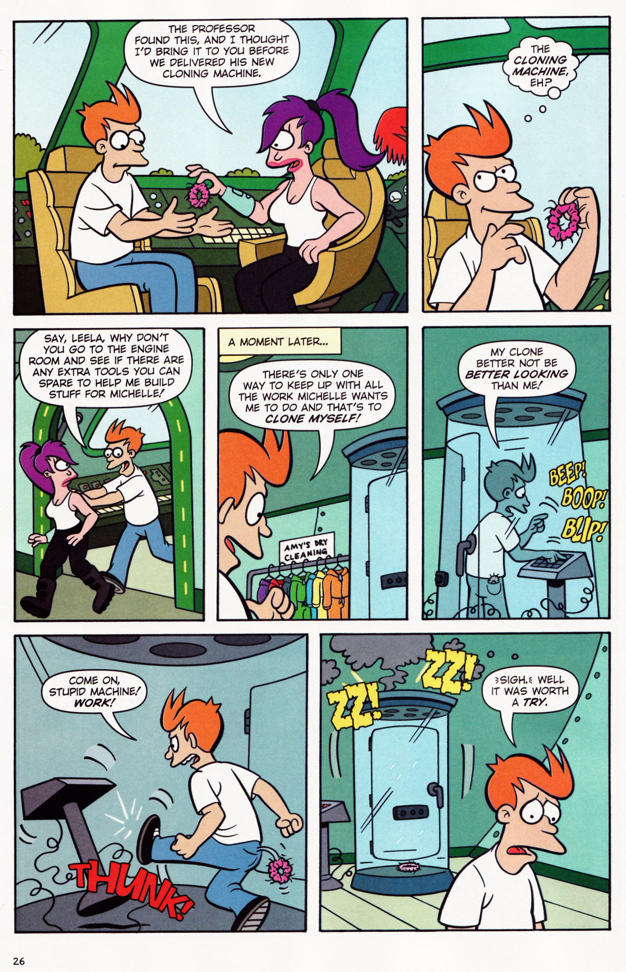 Read online Futurama Comics comic -  Issue #34 - 21