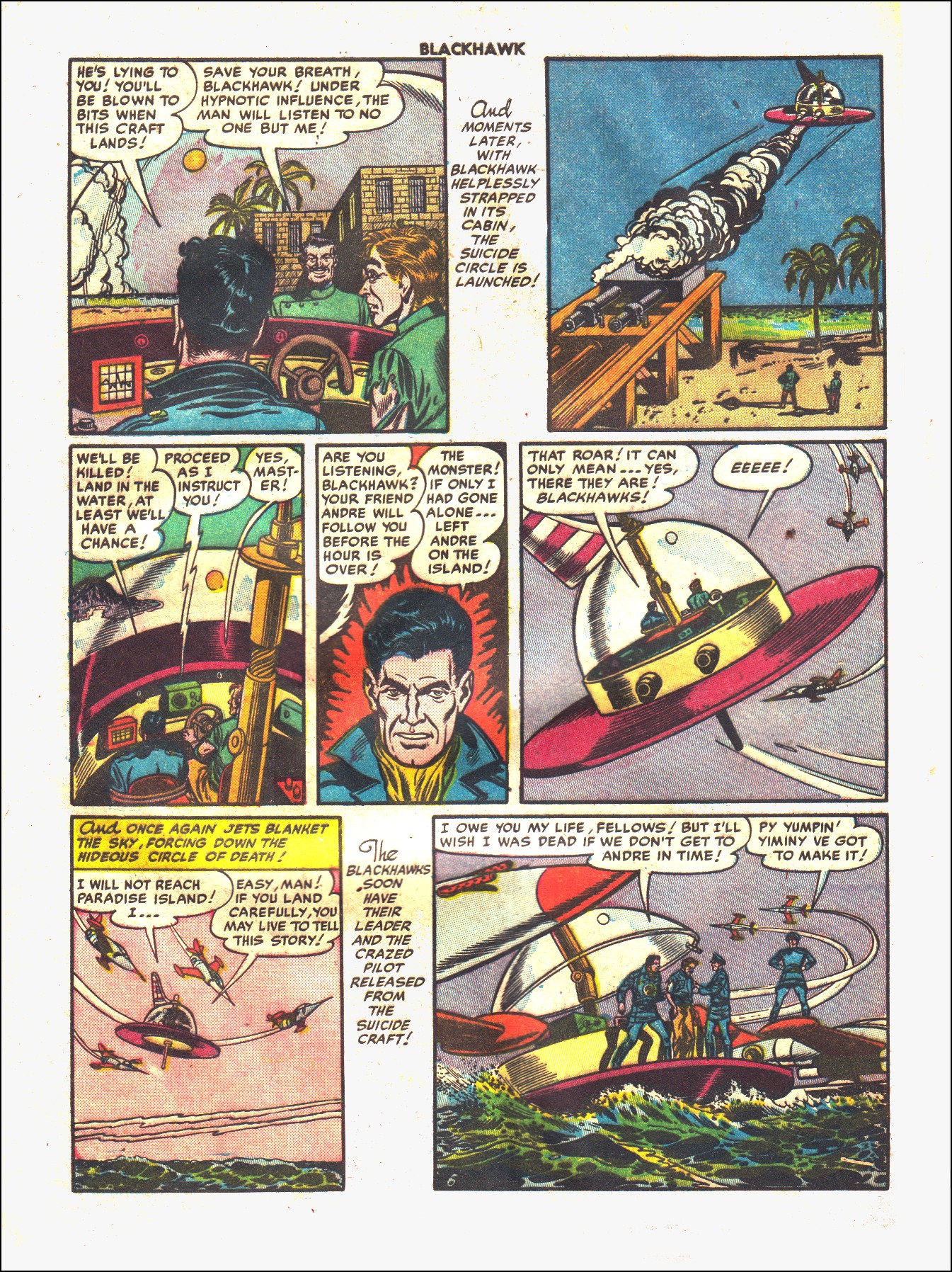 Read online Blackhawk (1957) comic -  Issue #54 - 32