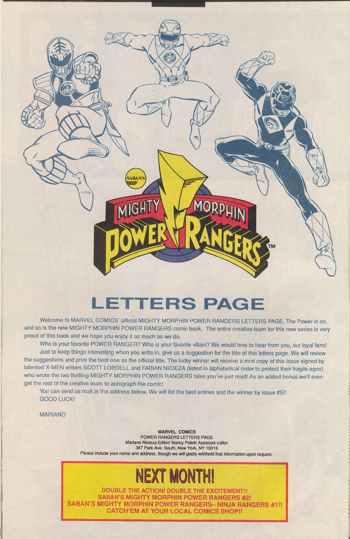 Read online Saban's Mighty Morphin' Power Rangers comic -  Issue #1 - 29