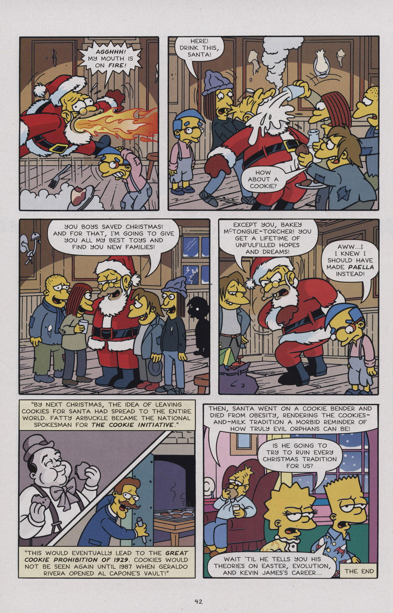 Read online The Simpsons Winter Wingding comic -  Issue #6 - 44