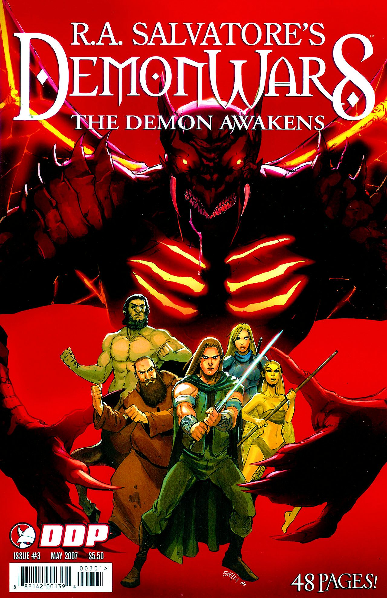 Read online DemonWars: The Demon Awakens comic -  Issue #3 - 1