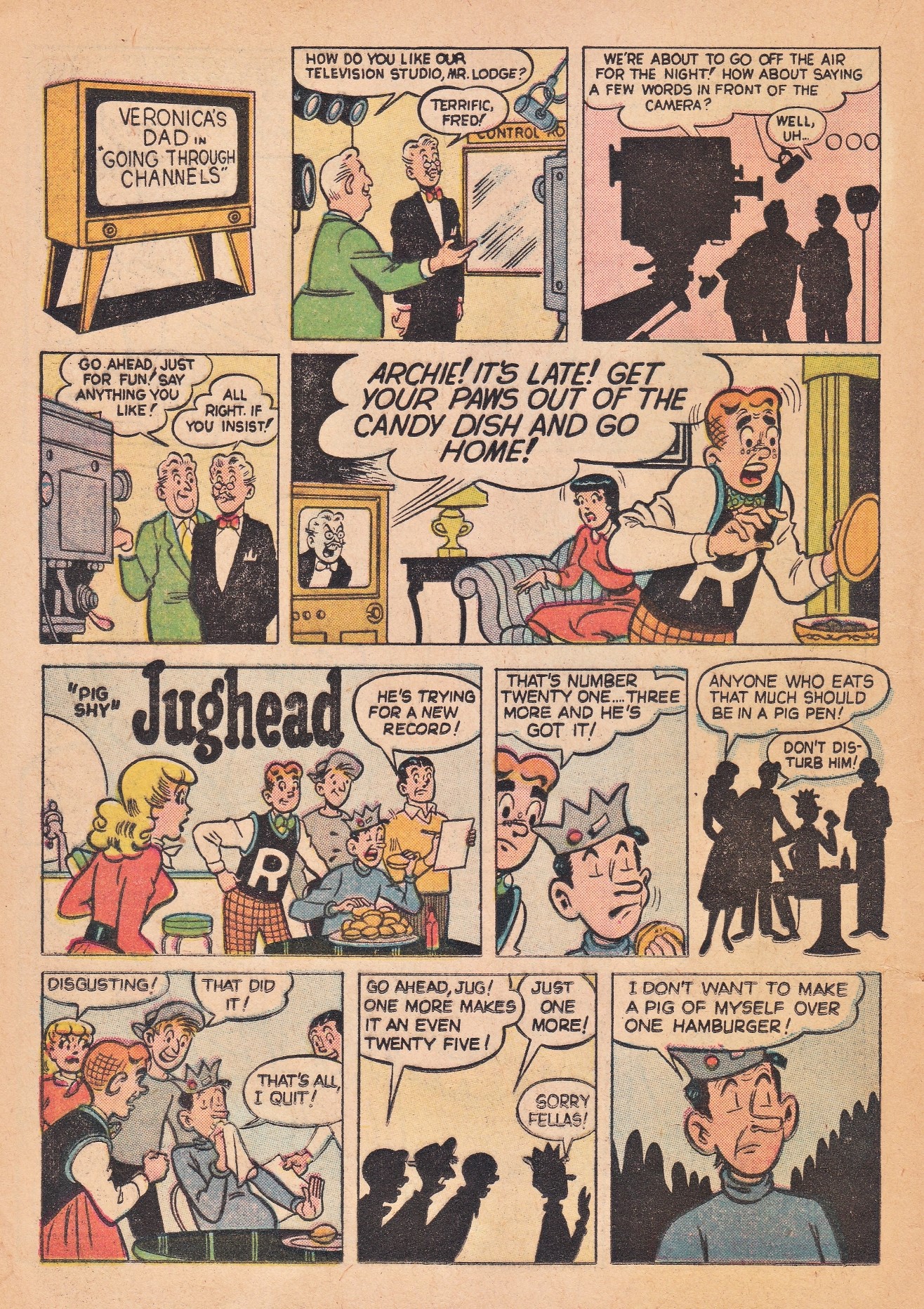 Read online Archie's Joke Book Magazine comic -  Issue #16 - 16