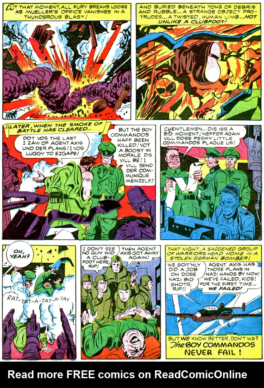 Read online Boy Commandos comic -  Issue #1 - 42