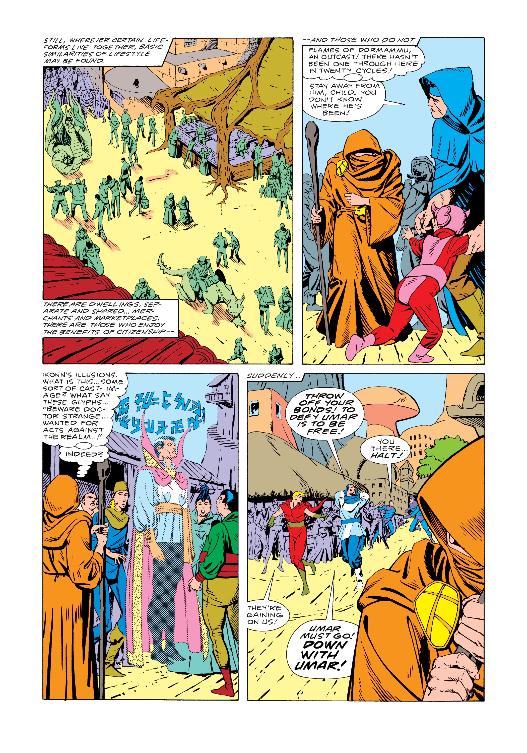 Read online Marvel Masterworks: Doctor Strange comic -  Issue # TPB 10 (Part 4) - 17