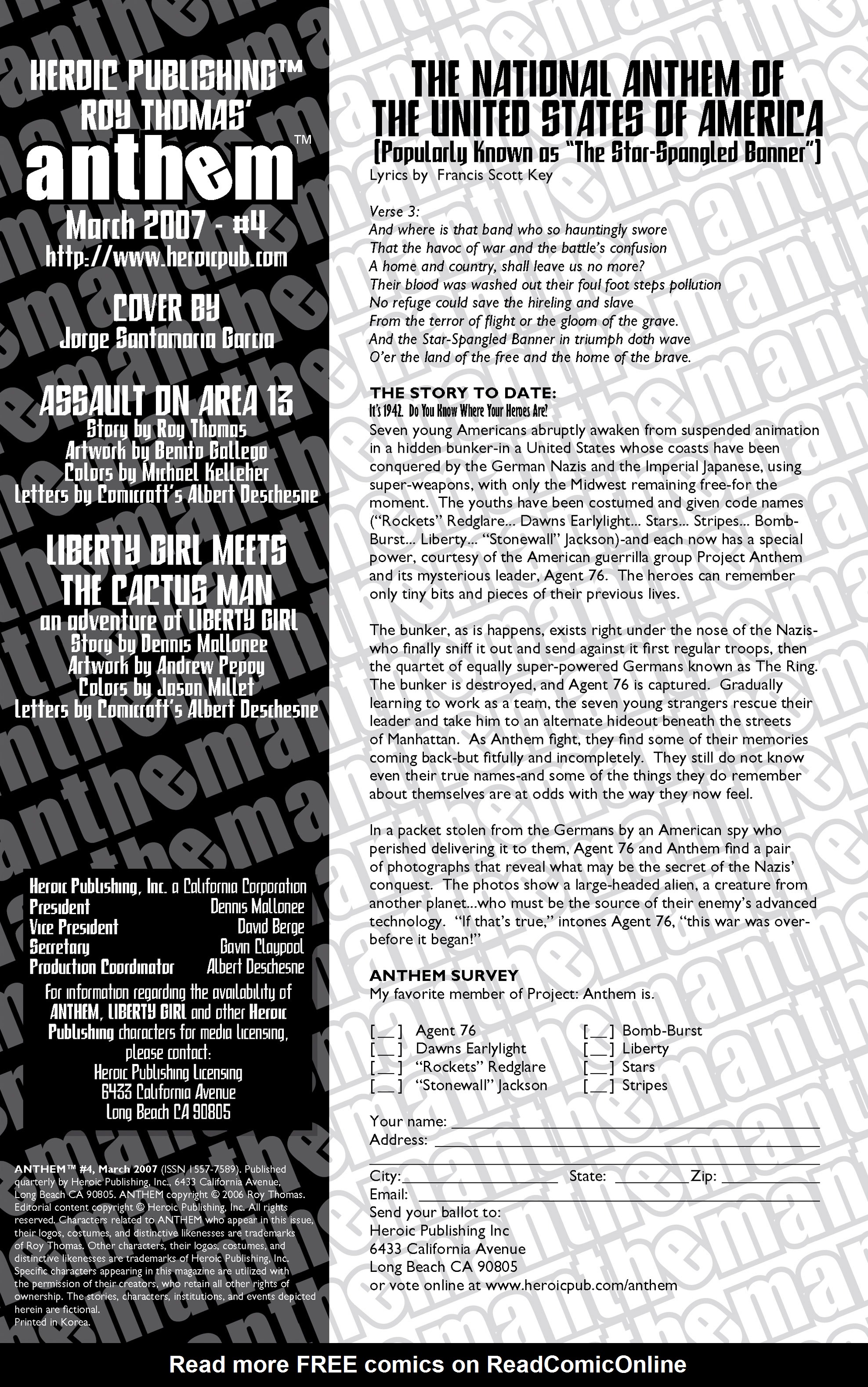 Read online Anthem (2006) comic -  Issue #4 - 2