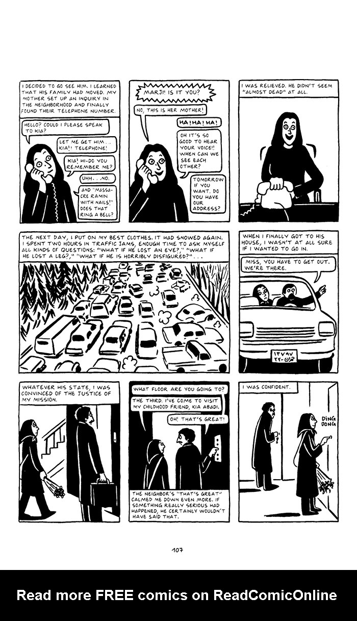 Read online Persepolis comic -  Issue # TPB 2 - 110