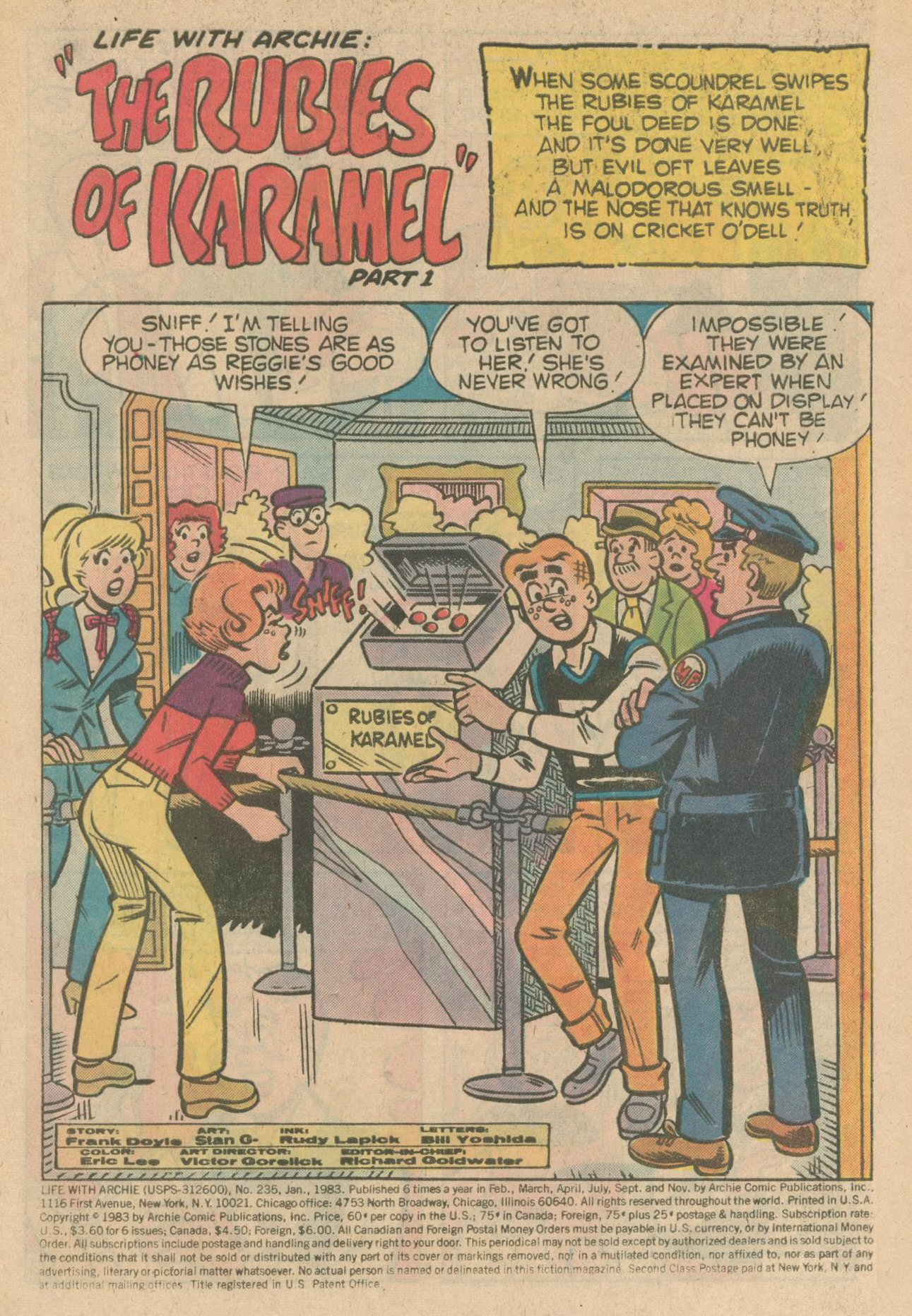 Read online Life With Archie (1958) comic -  Issue #235 - 3
