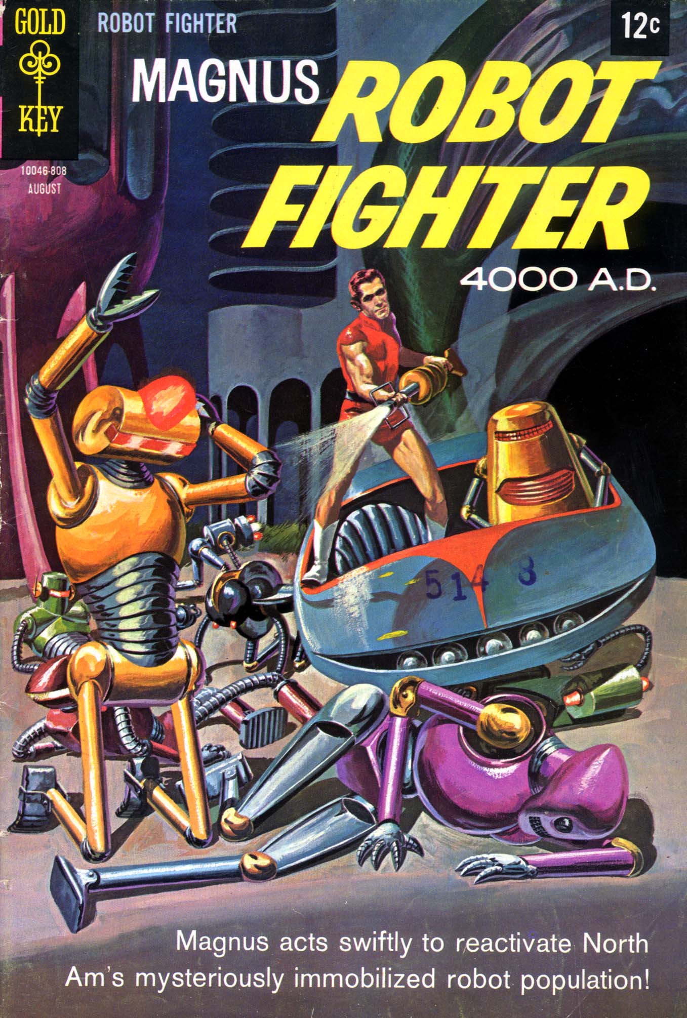 Read online Magnus, Robot Fighter 4000 AD comic -  Issue #23 - 1