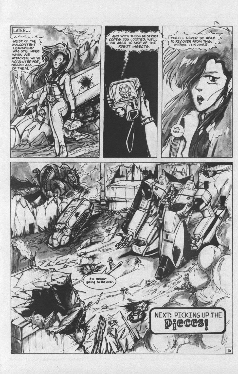 Read online Robotech II: The Sentinels - The Malcontent Uprisings comic -  Issue #11 - 26