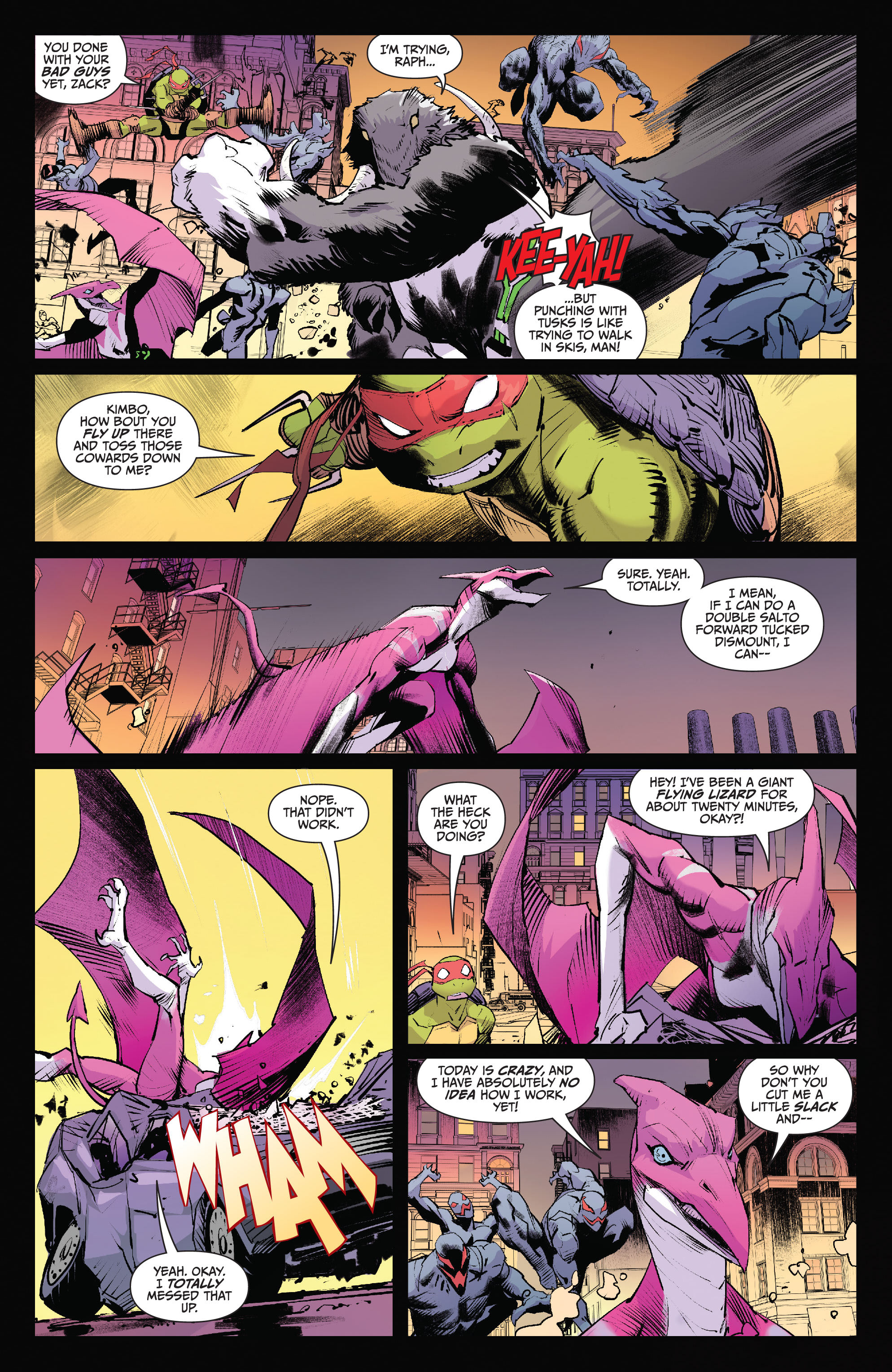 Read online Mighty Morphin Power Rangers/ Teenage Mutant Ninja Turtles II comic -  Issue #3 - 22