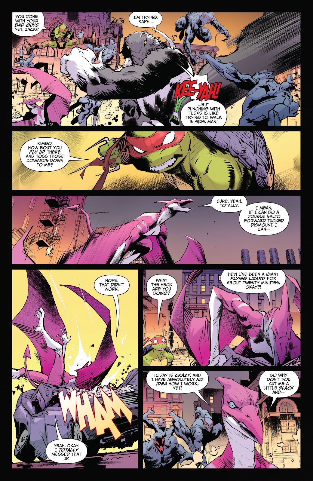 Mighty Morphin Power Rangers/ Teenage Mutant Ninja Turtles II issue 3 - Page 22