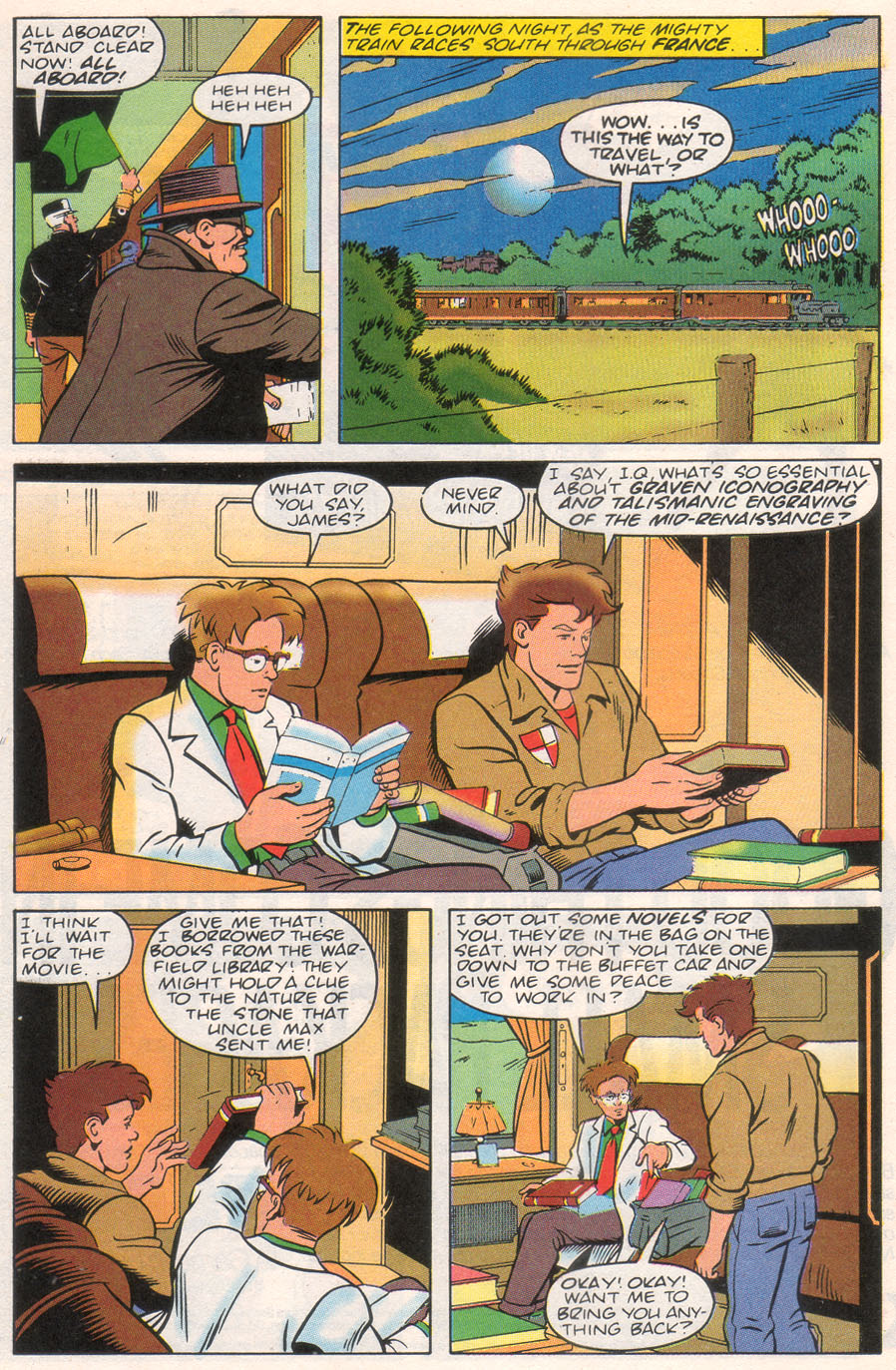 Read online James Bond Jr. comic -  Issue #6 - 8