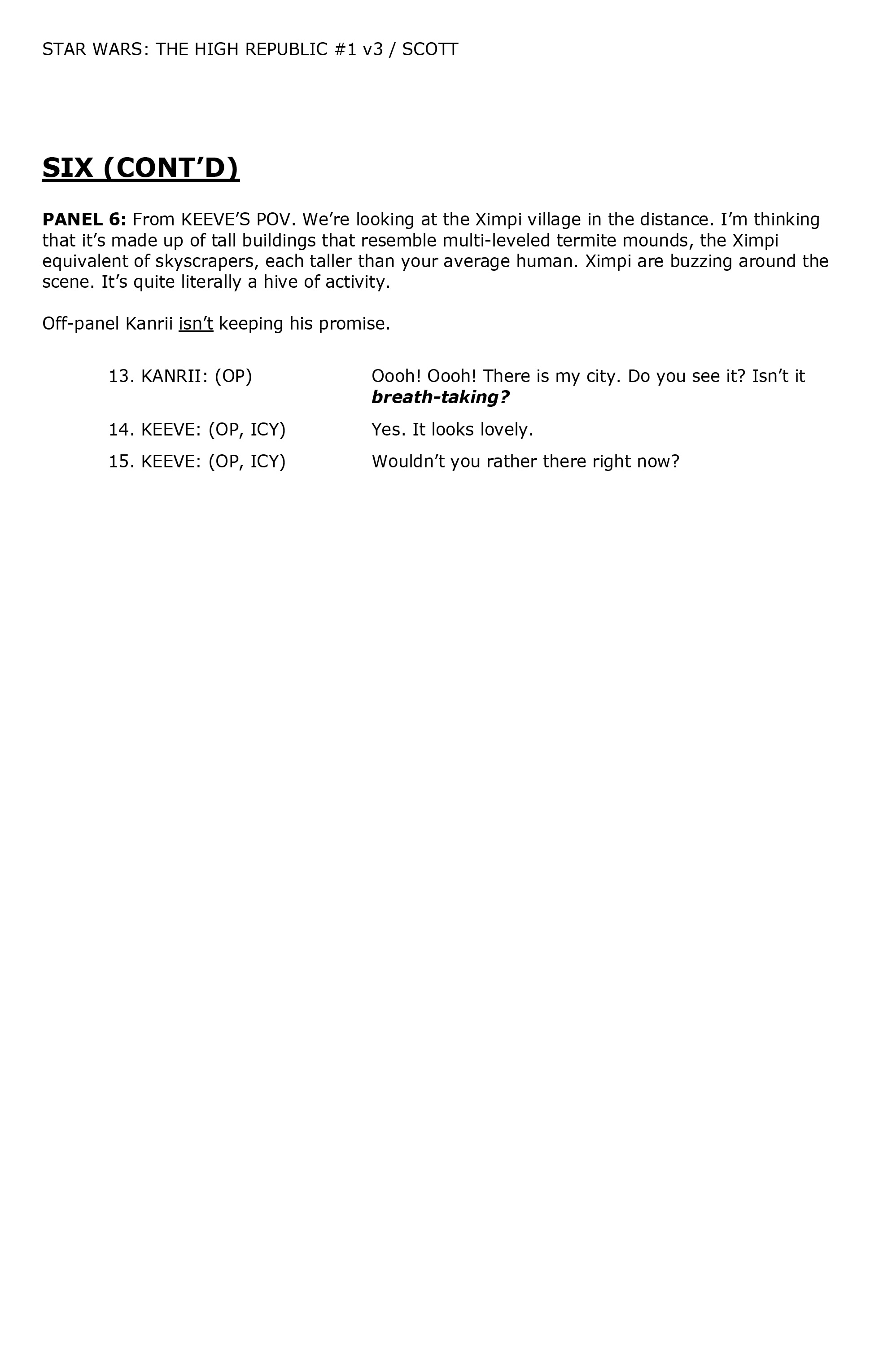 Read online Star Wars: The High Republic Behind-the-Scenes Exclusive comic -  Issue # Full - 13