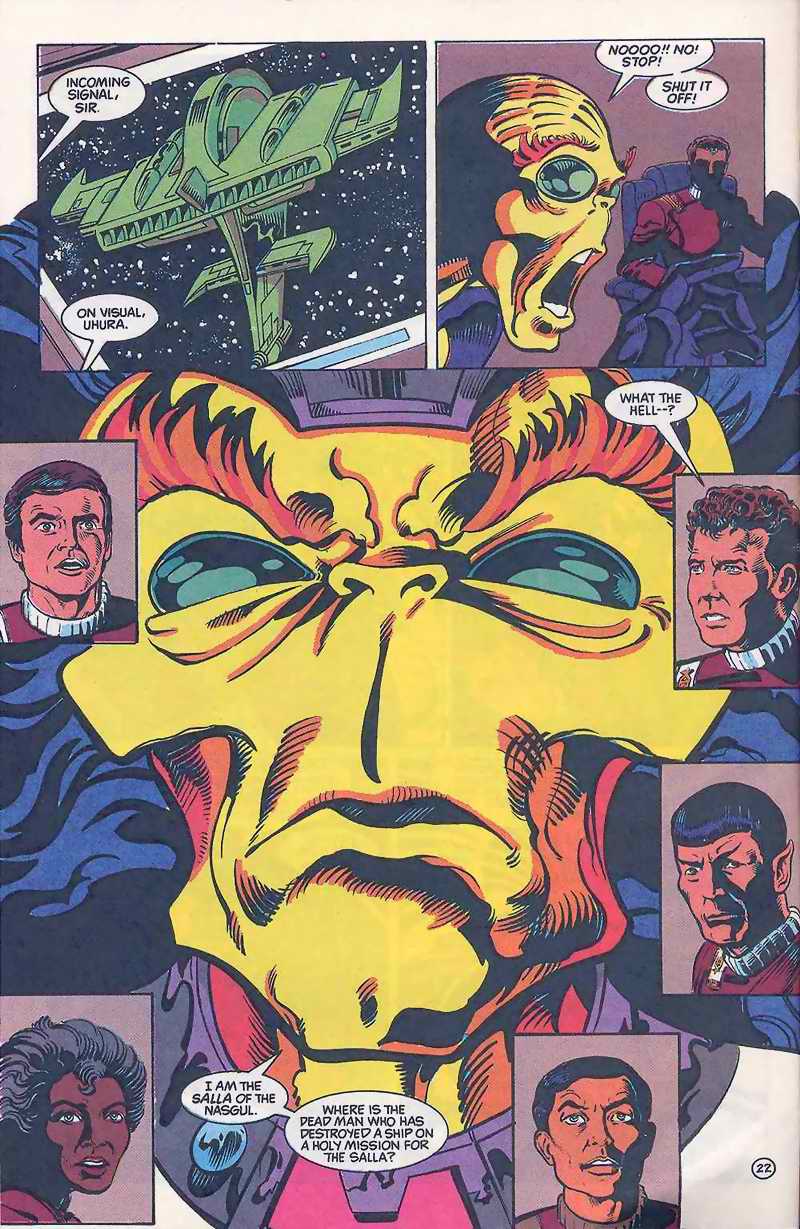 Read online Star Trek (1989) comic -  Issue #1 - 22