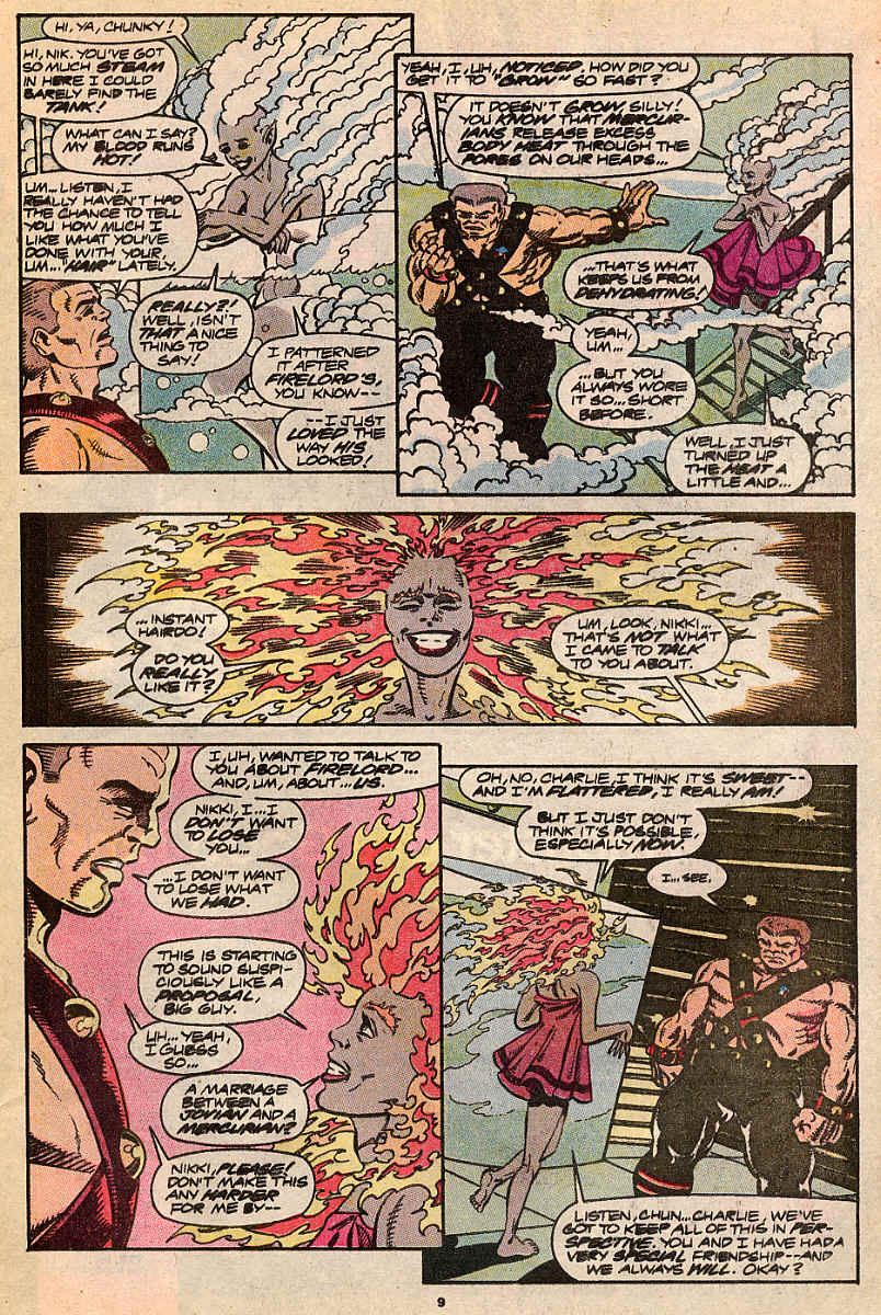 Read online Guardians of the Galaxy (1990) comic -  Issue #8 - 8