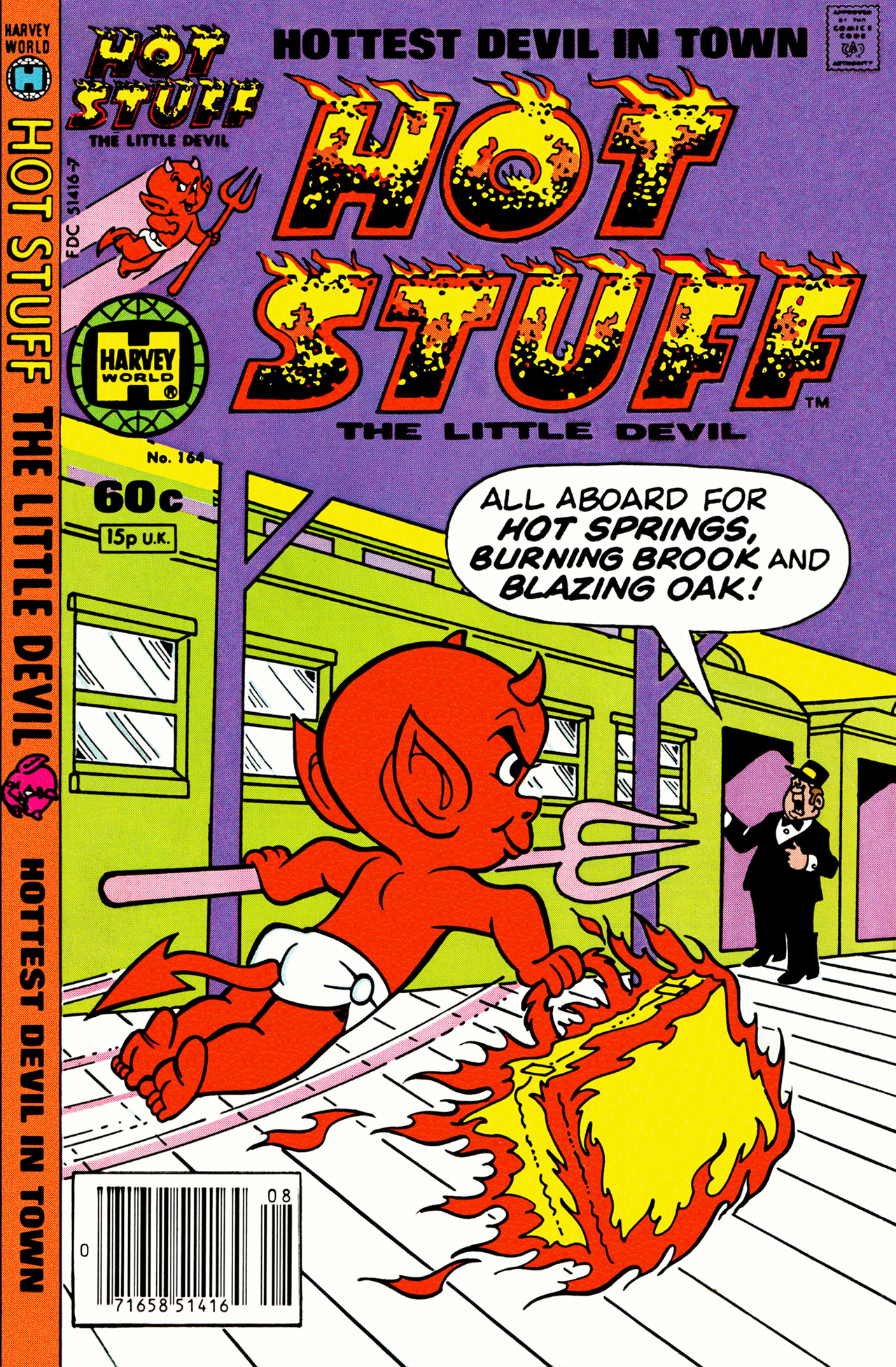 Read online Hot Stuff, the Little Devil comic -  Issue #164 - 1