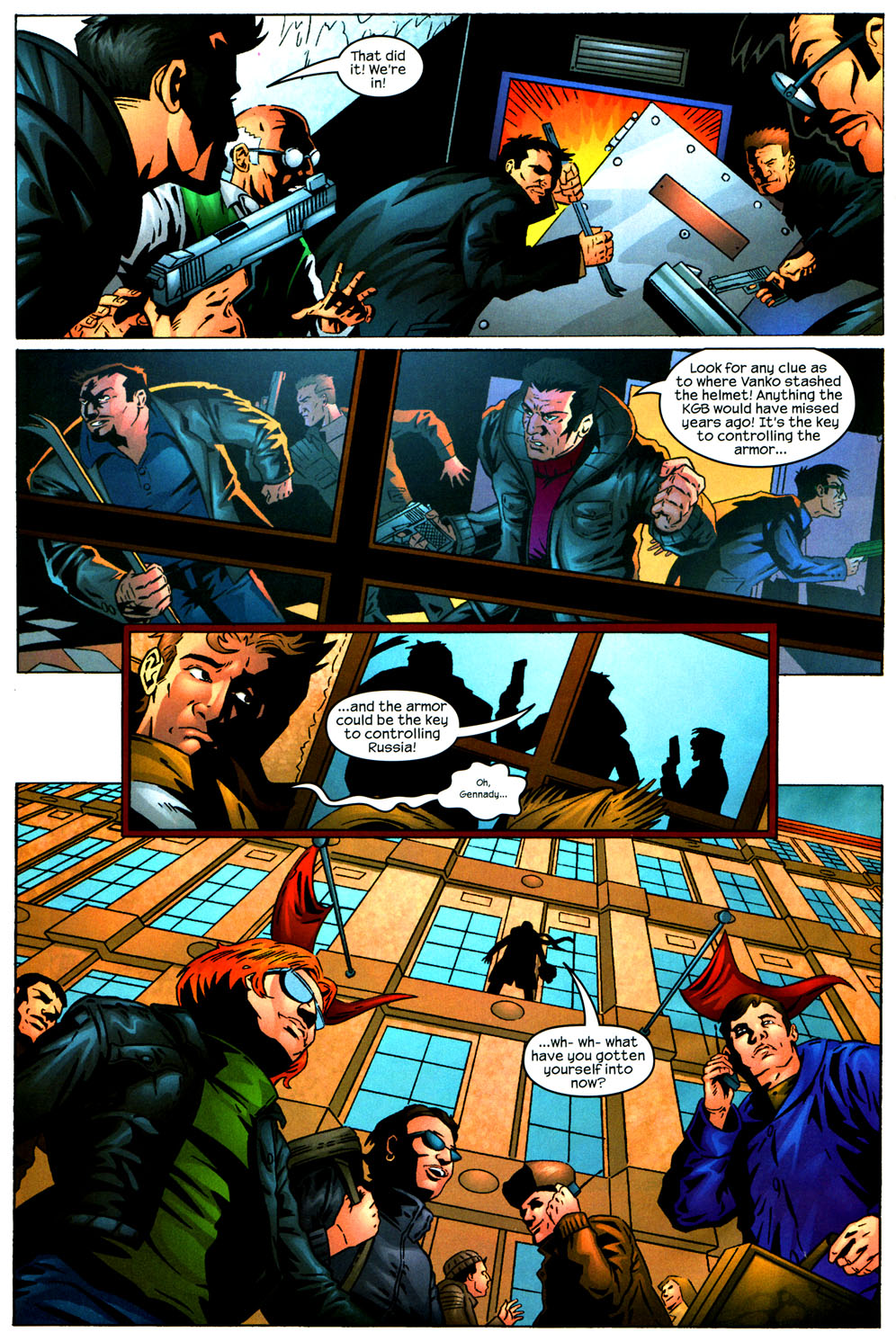 Read online Crimson Dynamo comic -  Issue #4 - 14