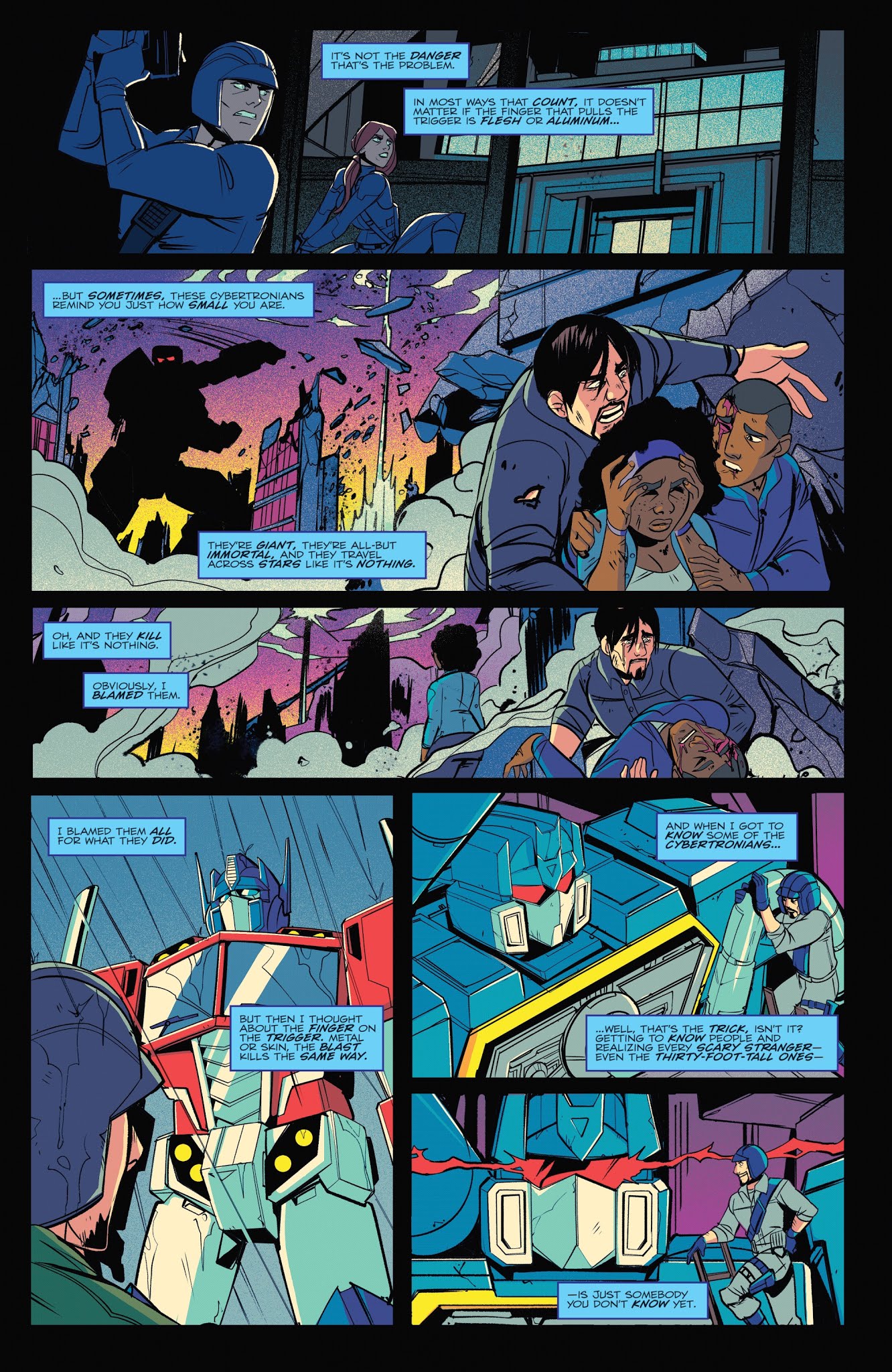 Read online Optimus Prime comic -  Issue #23 - 18