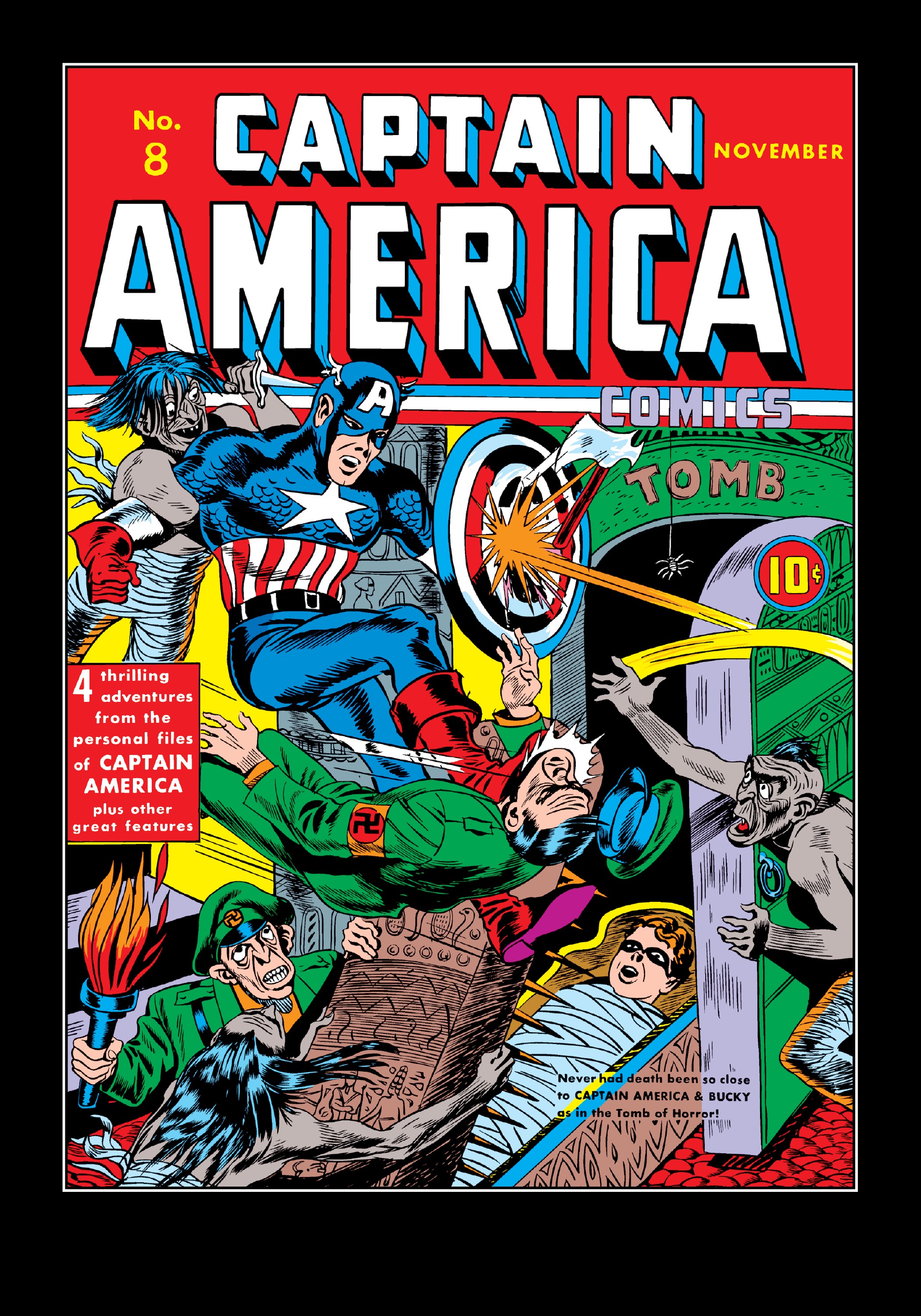 Read online Marvel Masterworks: Golden Age Captain America comic -  Issue # TPB 2 (Part 3) - 5