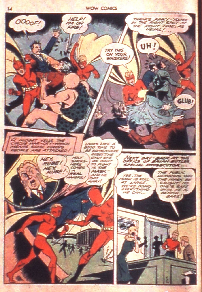 Read online Wow Comics comic -  Issue #7 - 14