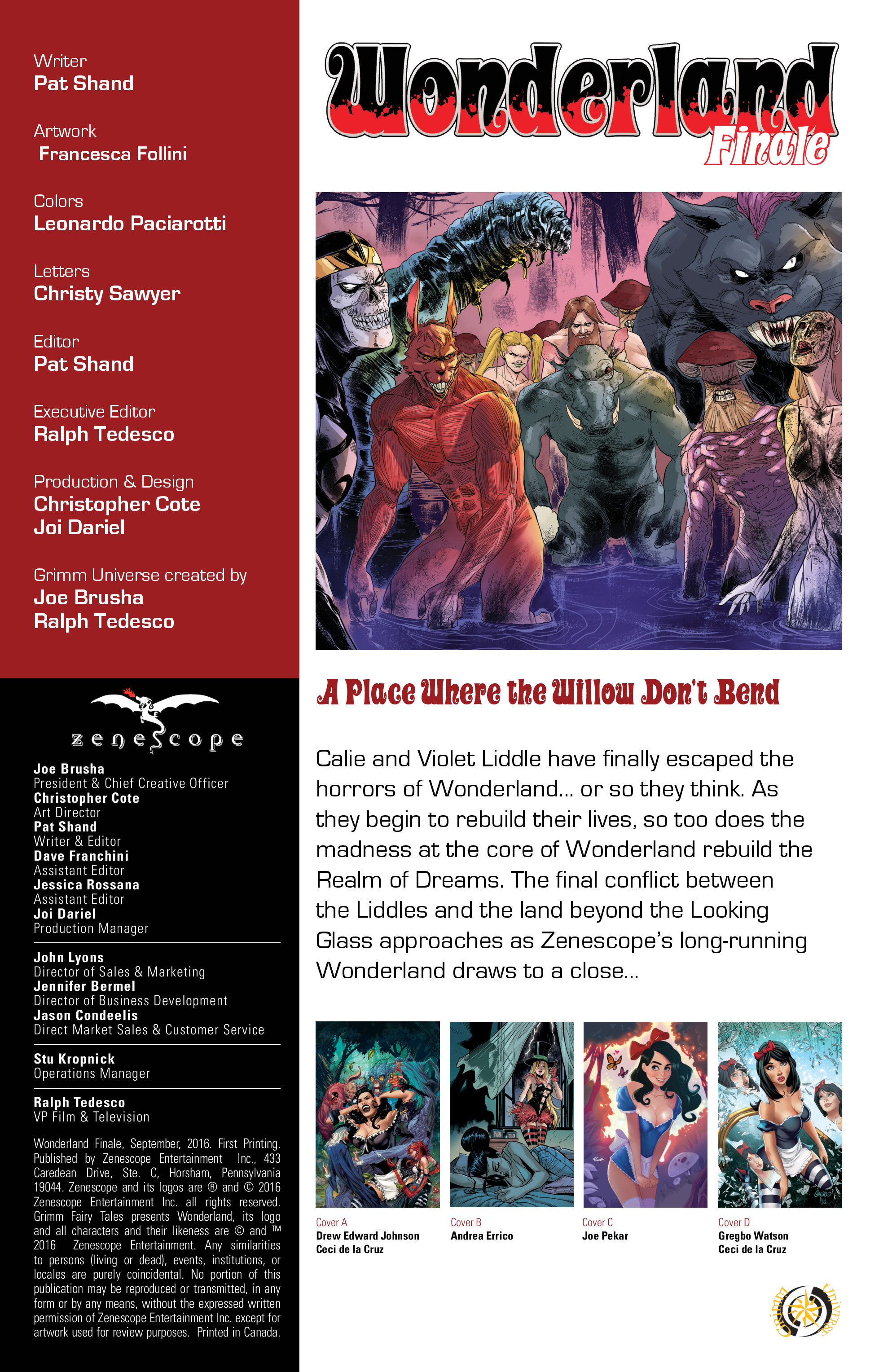 Read online Wonderland: Finale comic -  Issue # Full - 2