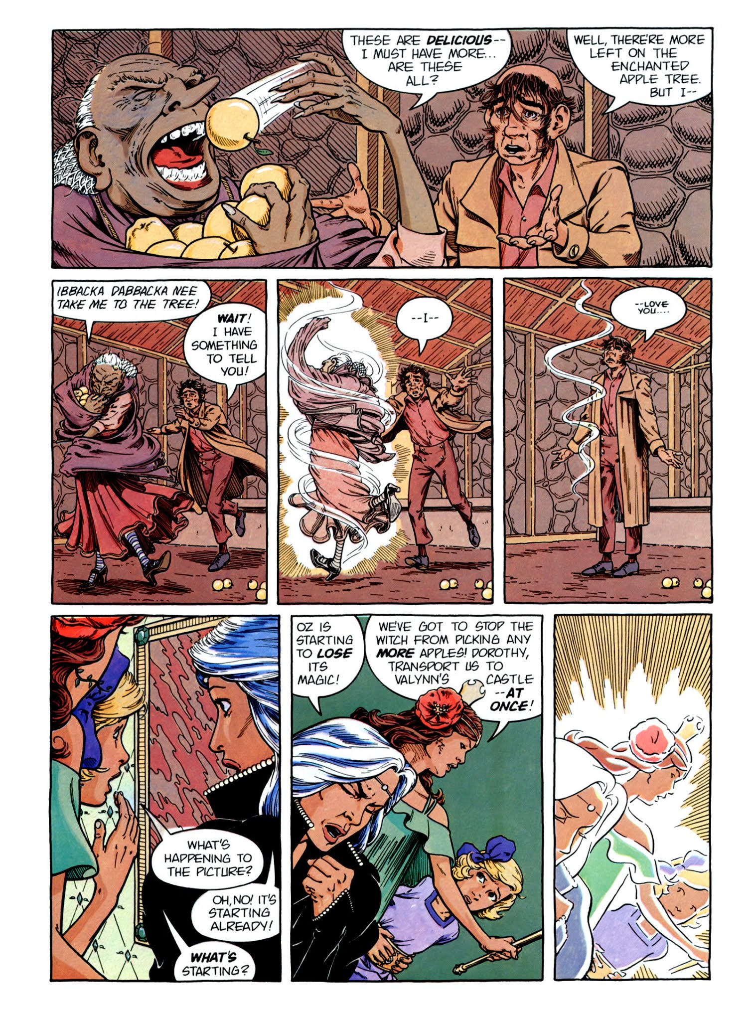 Read online The Enchanted Apples of Oz comic -  Issue # Full - 25