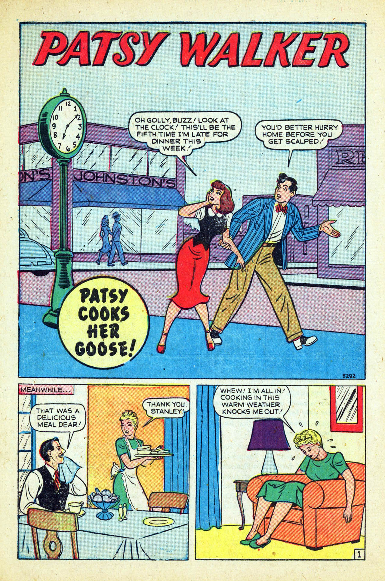 Read online Patsy Walker comic -  Issue #23 - 12