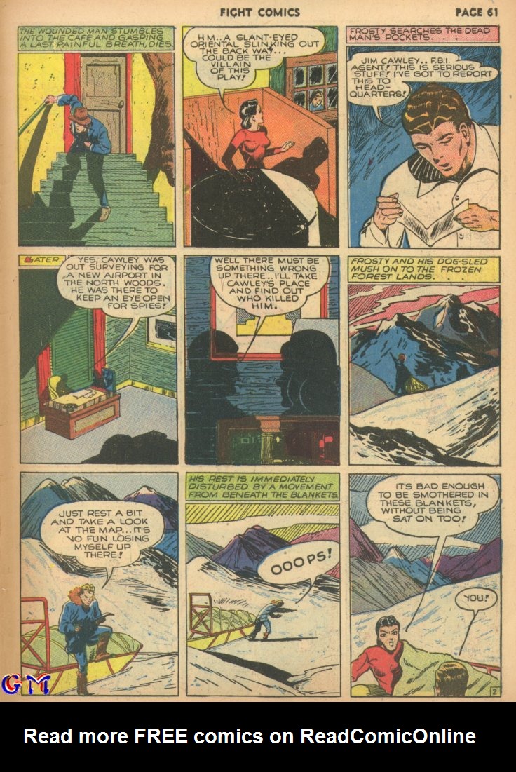 Read online Fight Comics comic -  Issue #11 - 63