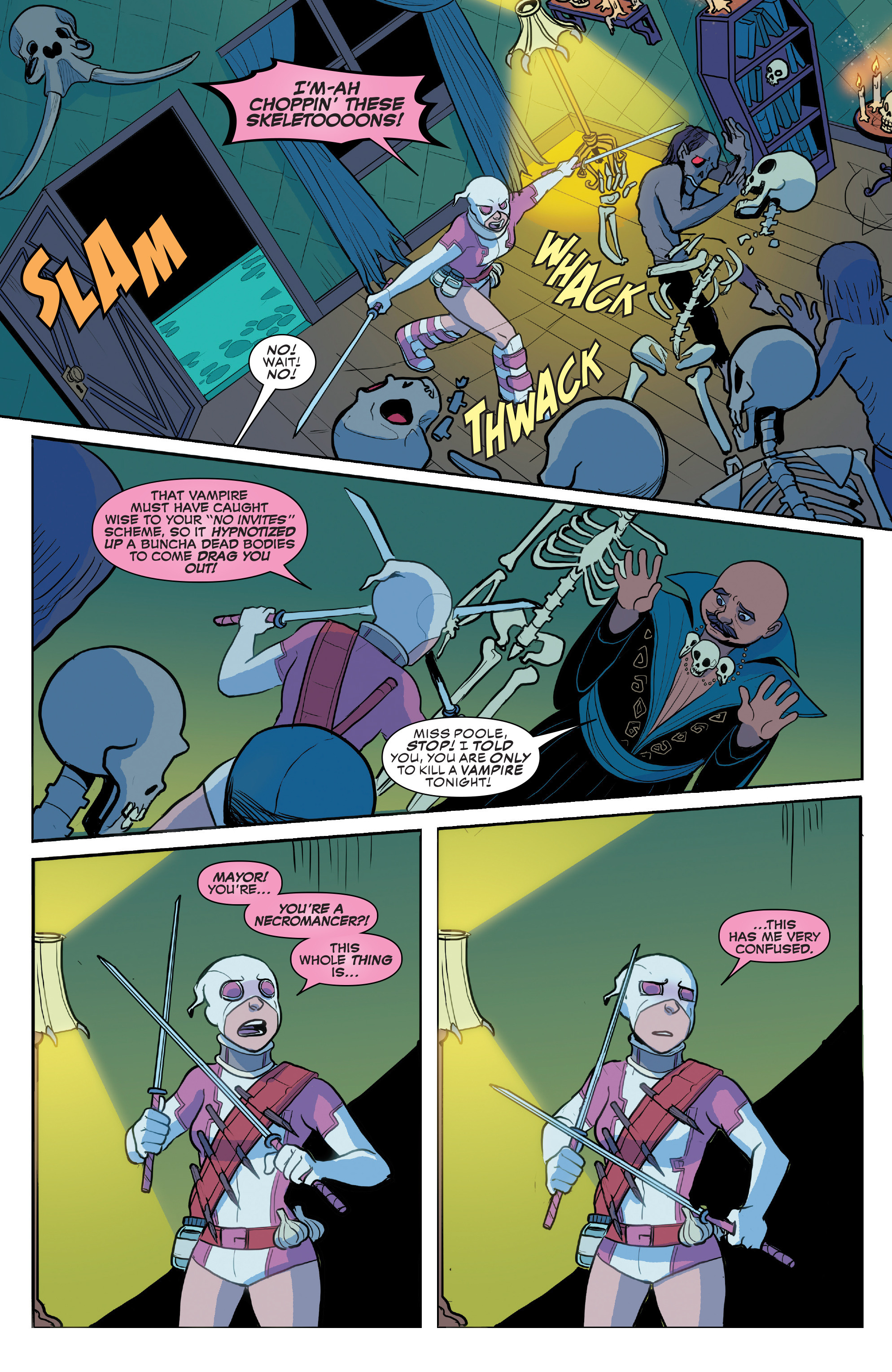 Read online The Unbelievable Gwenpool comic -  Issue #11 - 14