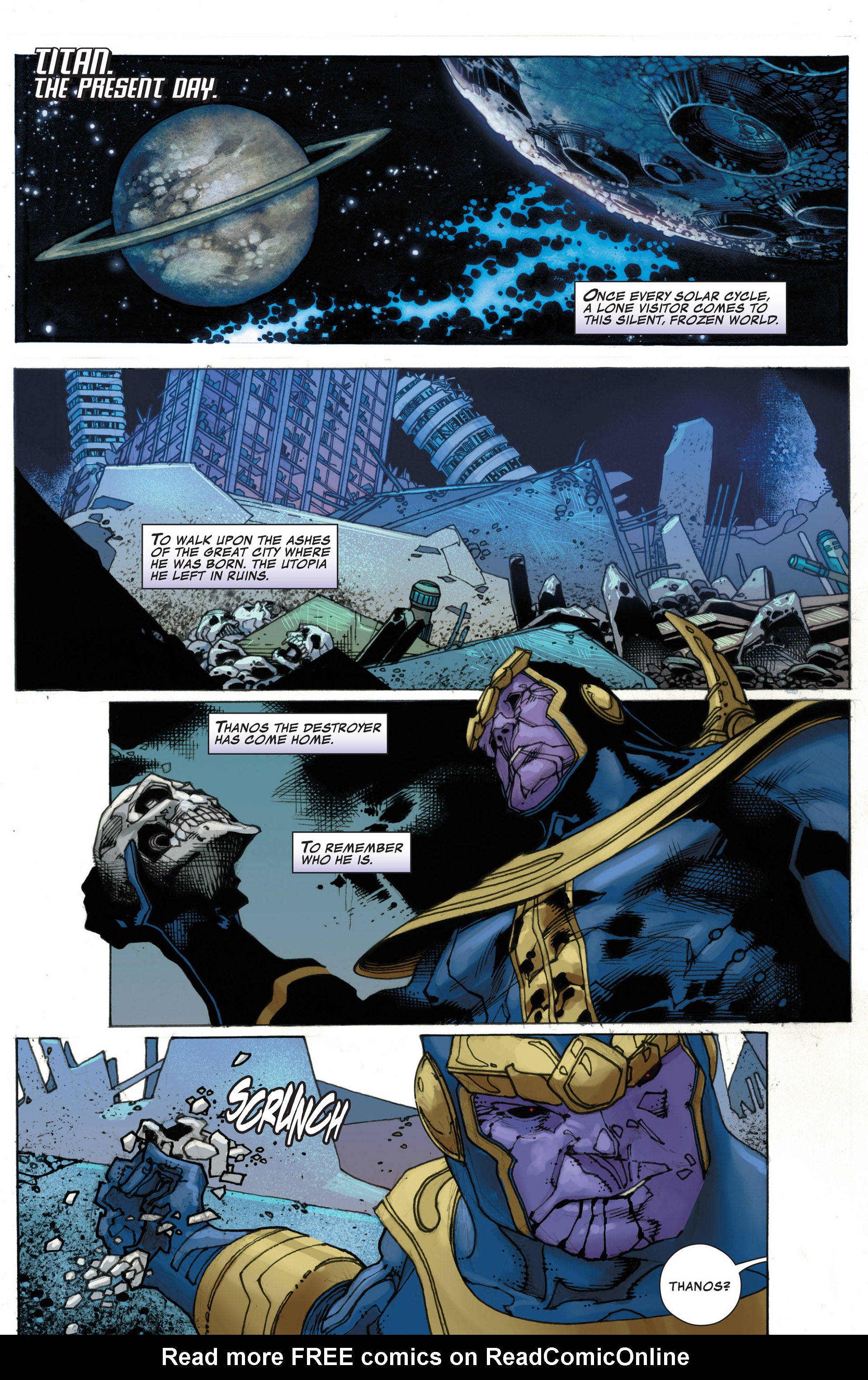 Read online Thanos Rising comic -  Issue #5 - 20