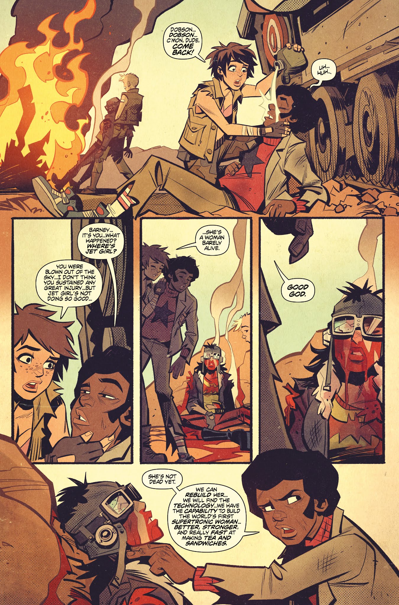 Read online Tank Girl: All Stars comic -  Issue #2 - 6