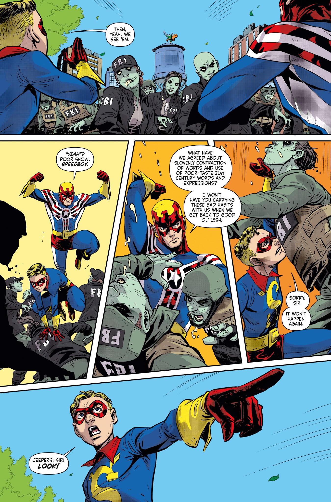 Read online Fighting American: The Ties That Bind comic -  Issue #1 - 8