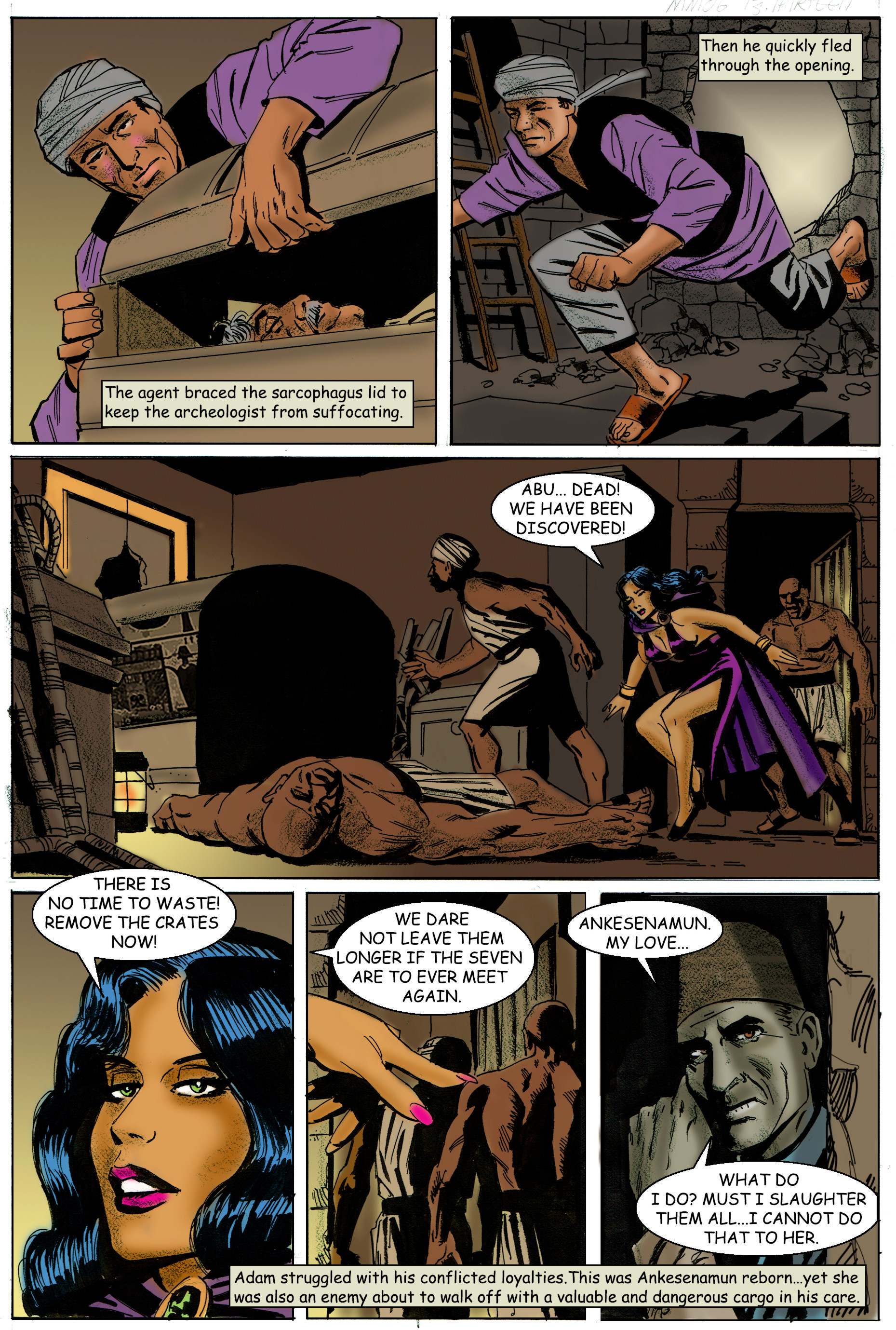 Read online The Mad Mummy comic -  Issue #6 - 15