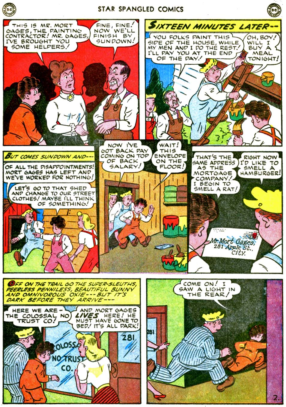 Read online Star Spangled Comics comic -  Issue #56 - 35