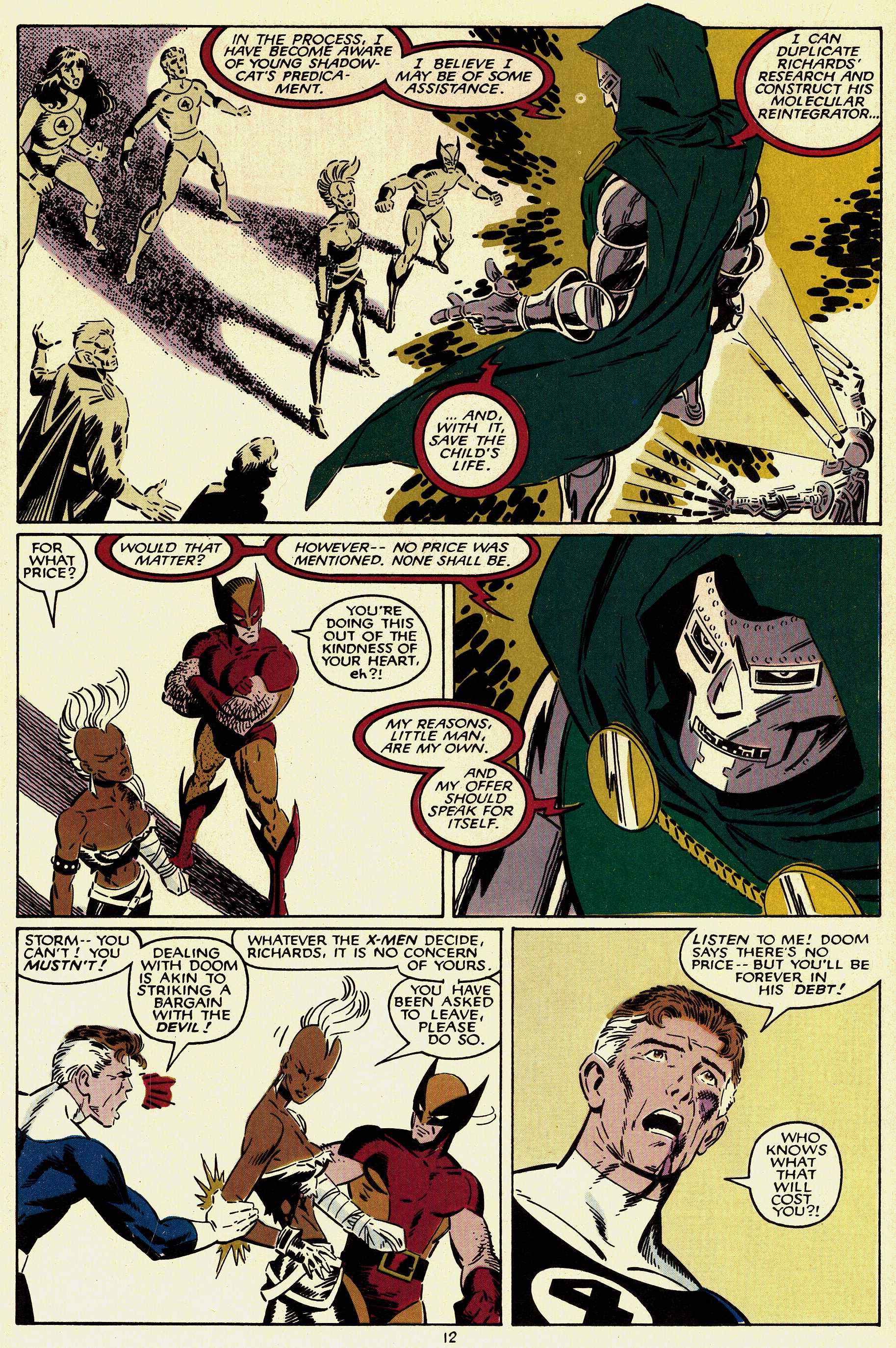 Read online Fantastic Four vs. X-Men comic -  Issue #2 - 13