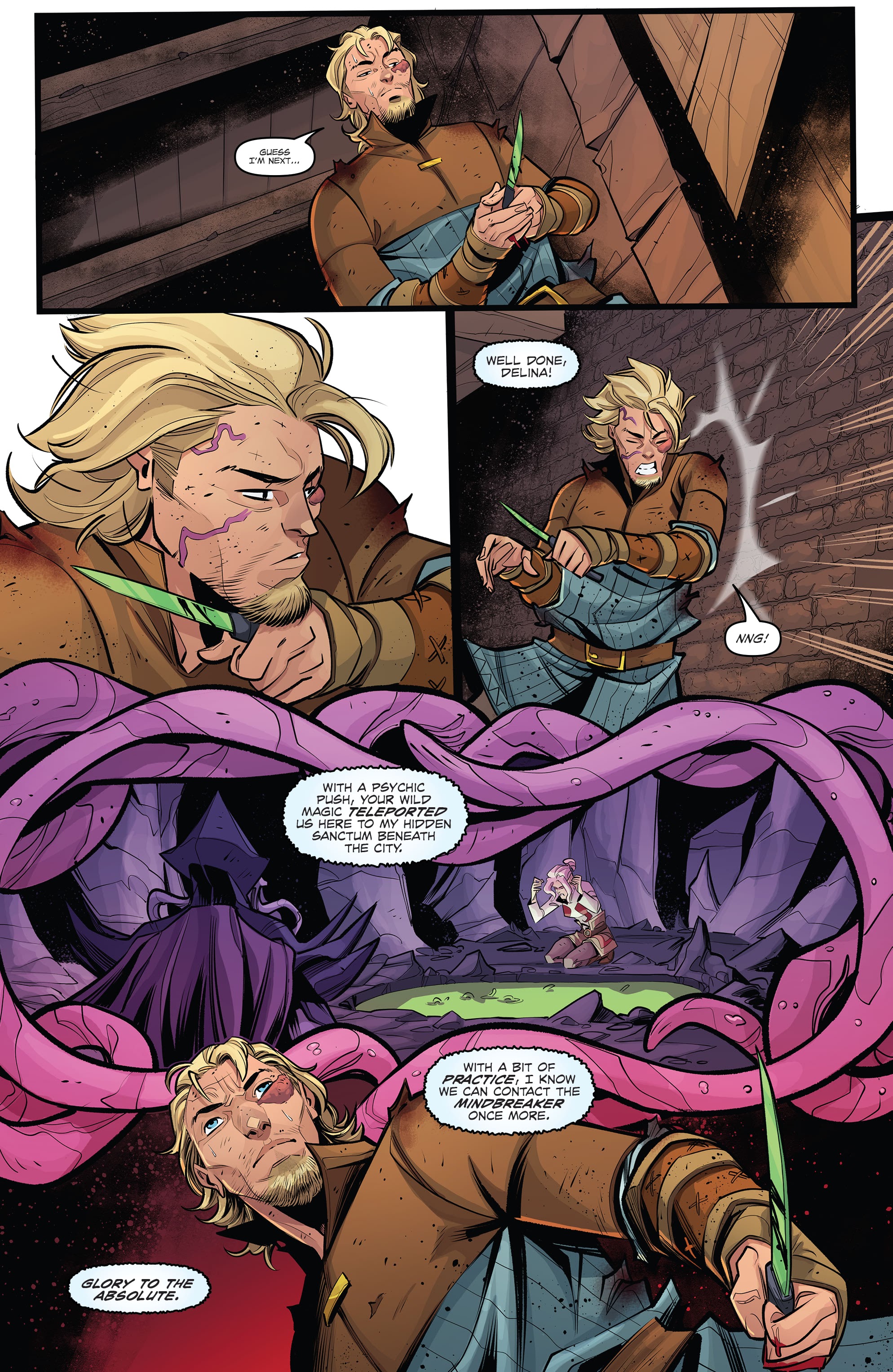 Read online Dungeons and Dragons Mindbreaker comic -  Issue #4 - 20
