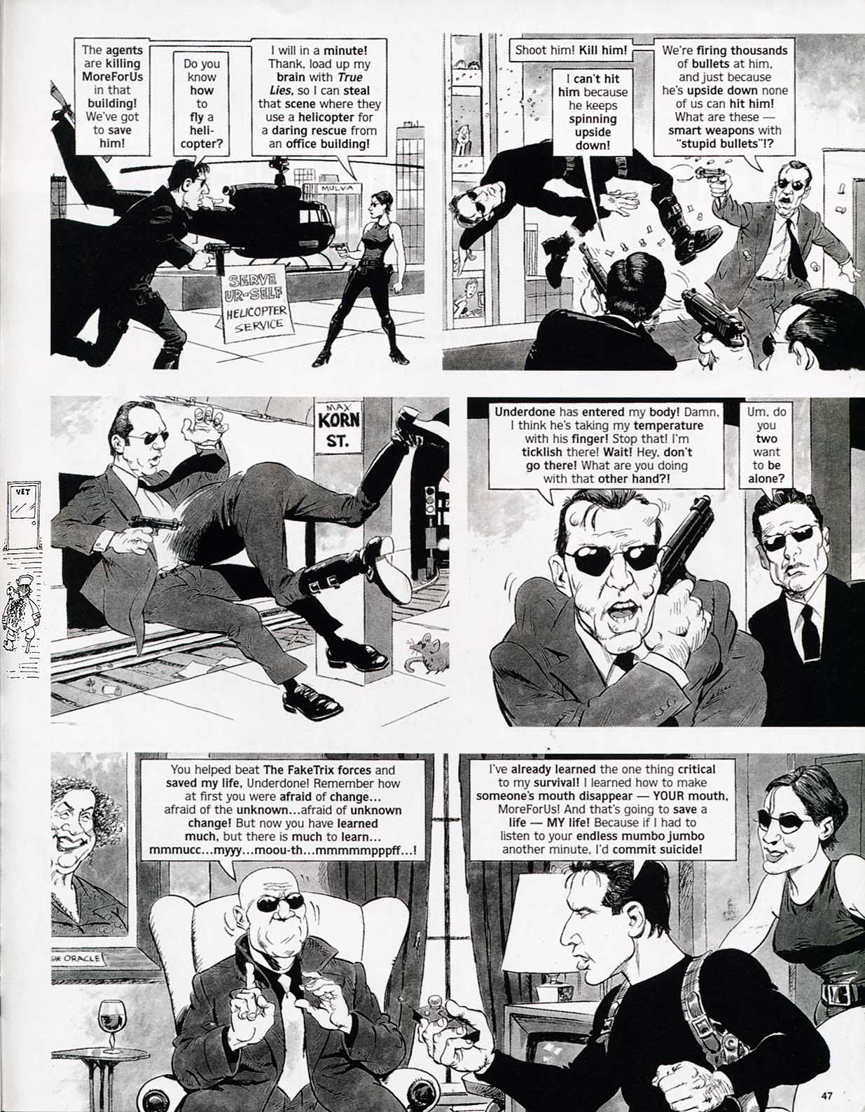 Read online MAD comic -  Issue #384 - 49