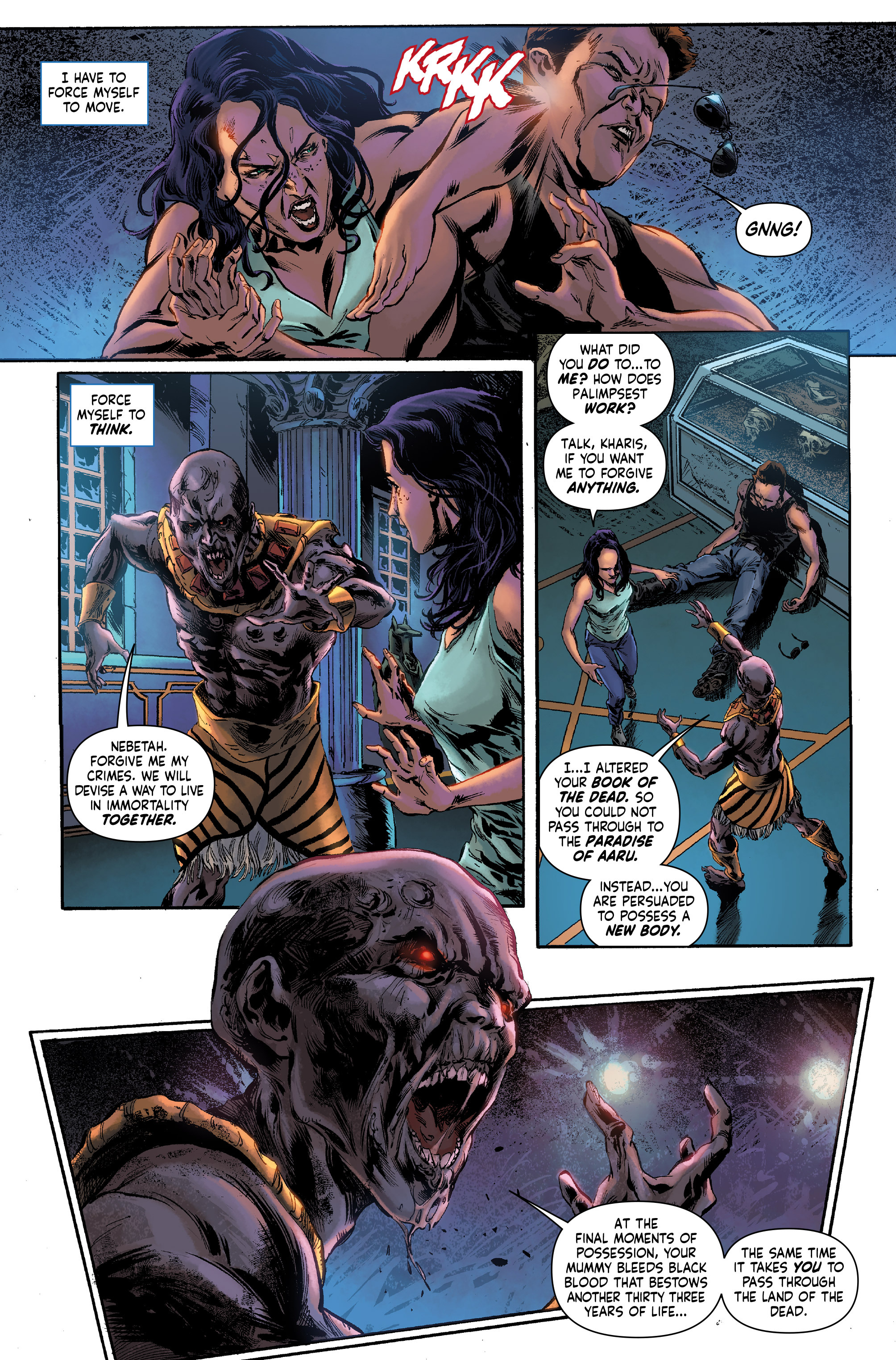 Read online The Mummy comic -  Issue #4 - 25