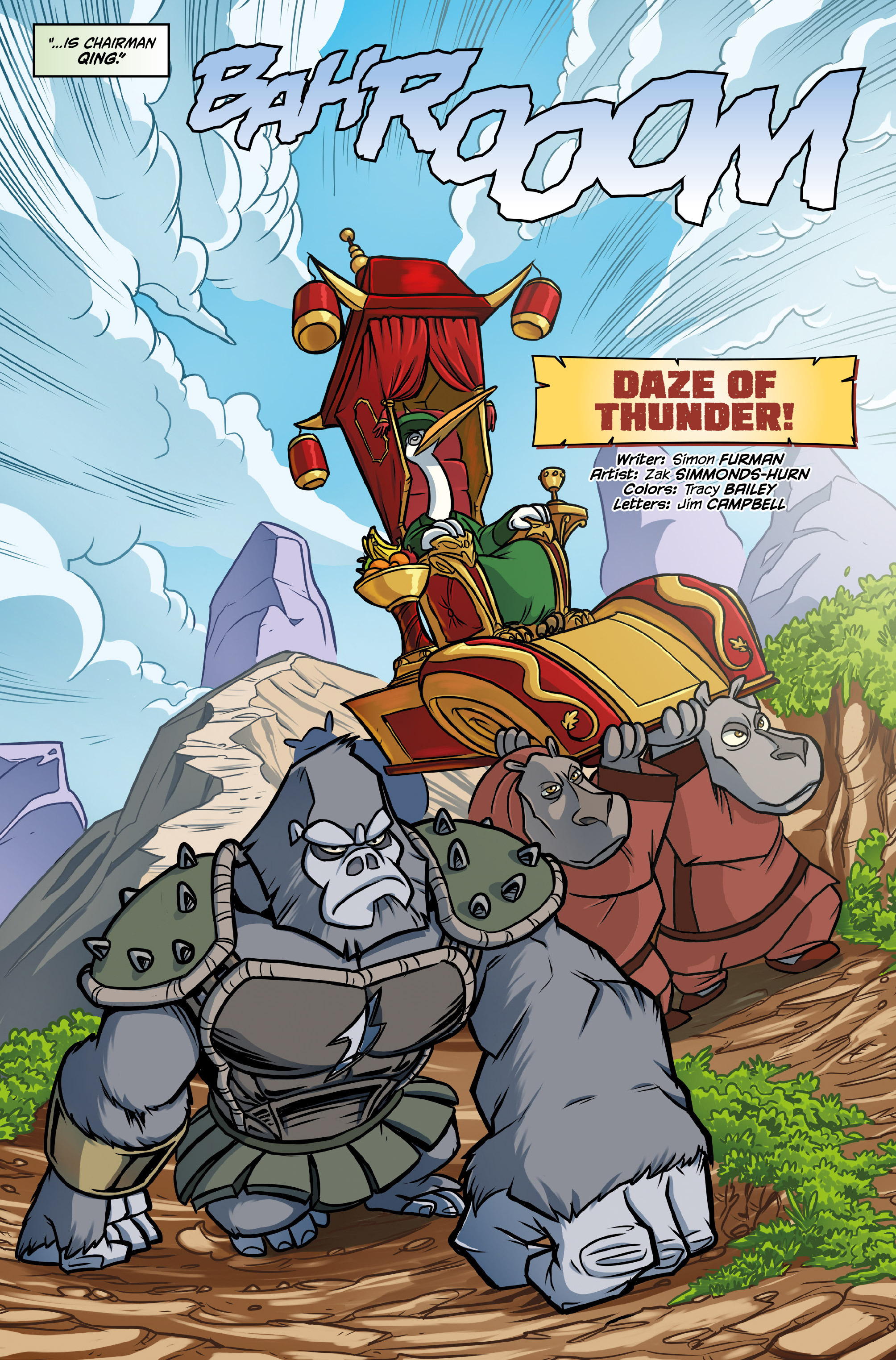 Read online DreamWorks Kung Fu Panda comic -  Issue #3 - 5