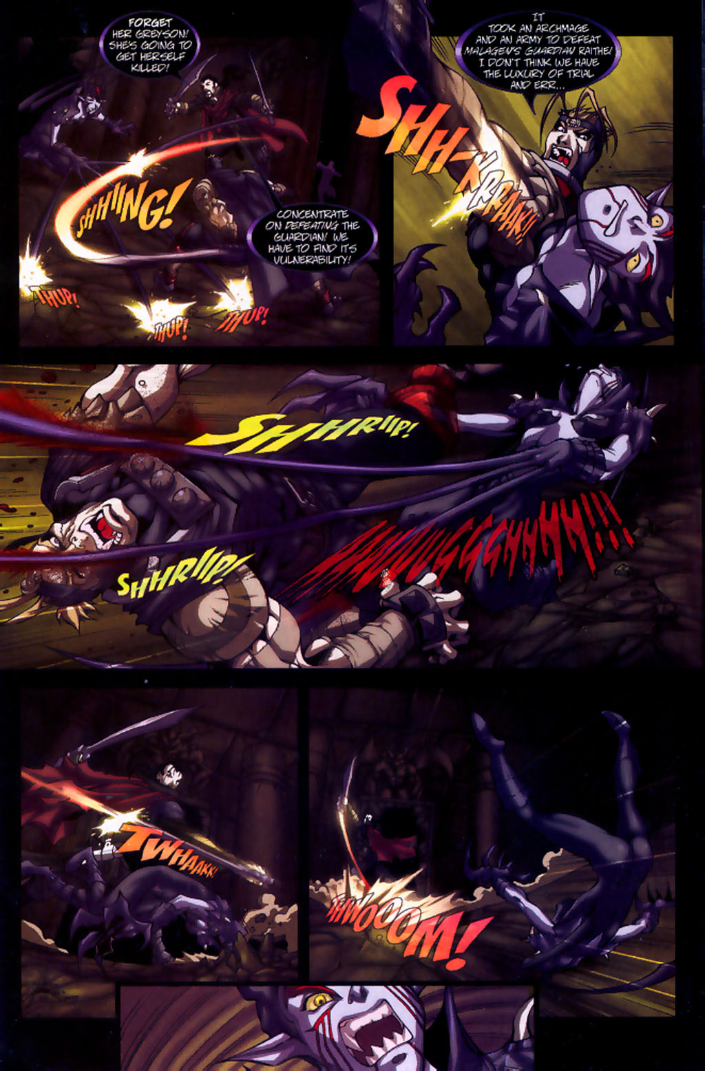 Read online Banished Knights comic -  Issue #4 - 10