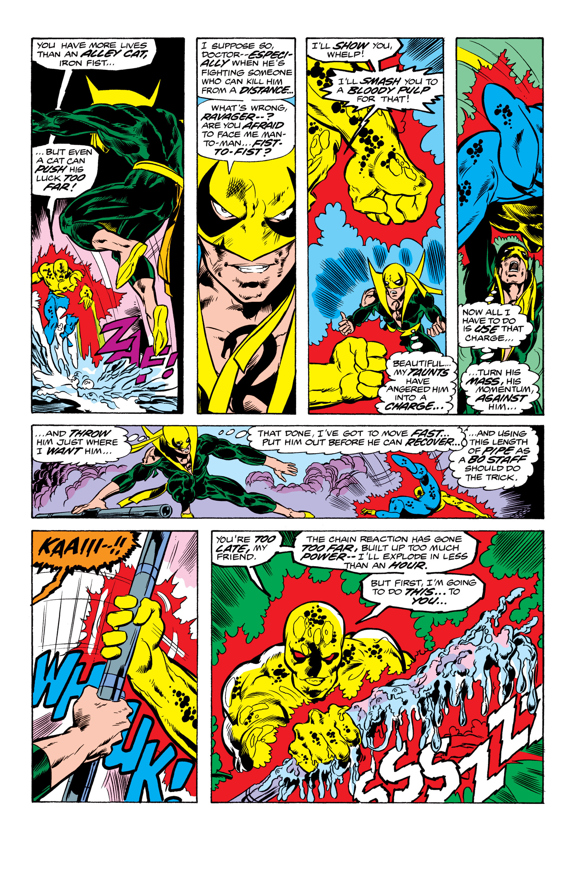 Read online Iron Fist (1975) comic -  Issue #4 - 14