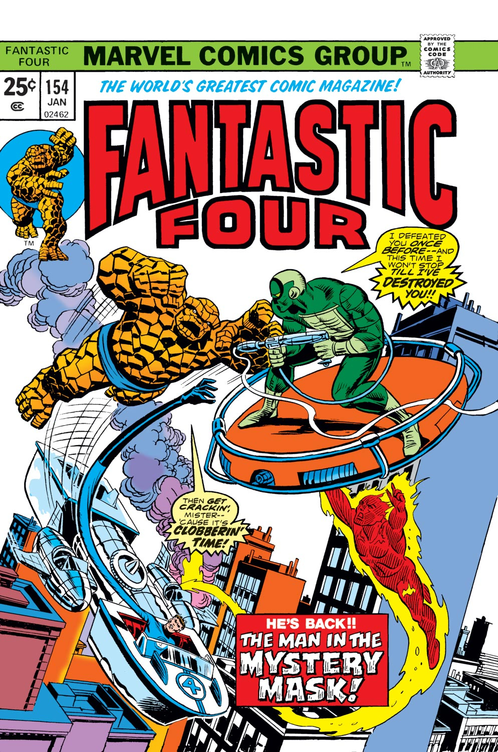 Read online Fantastic Four (1961) comic -  Issue #154 - 1