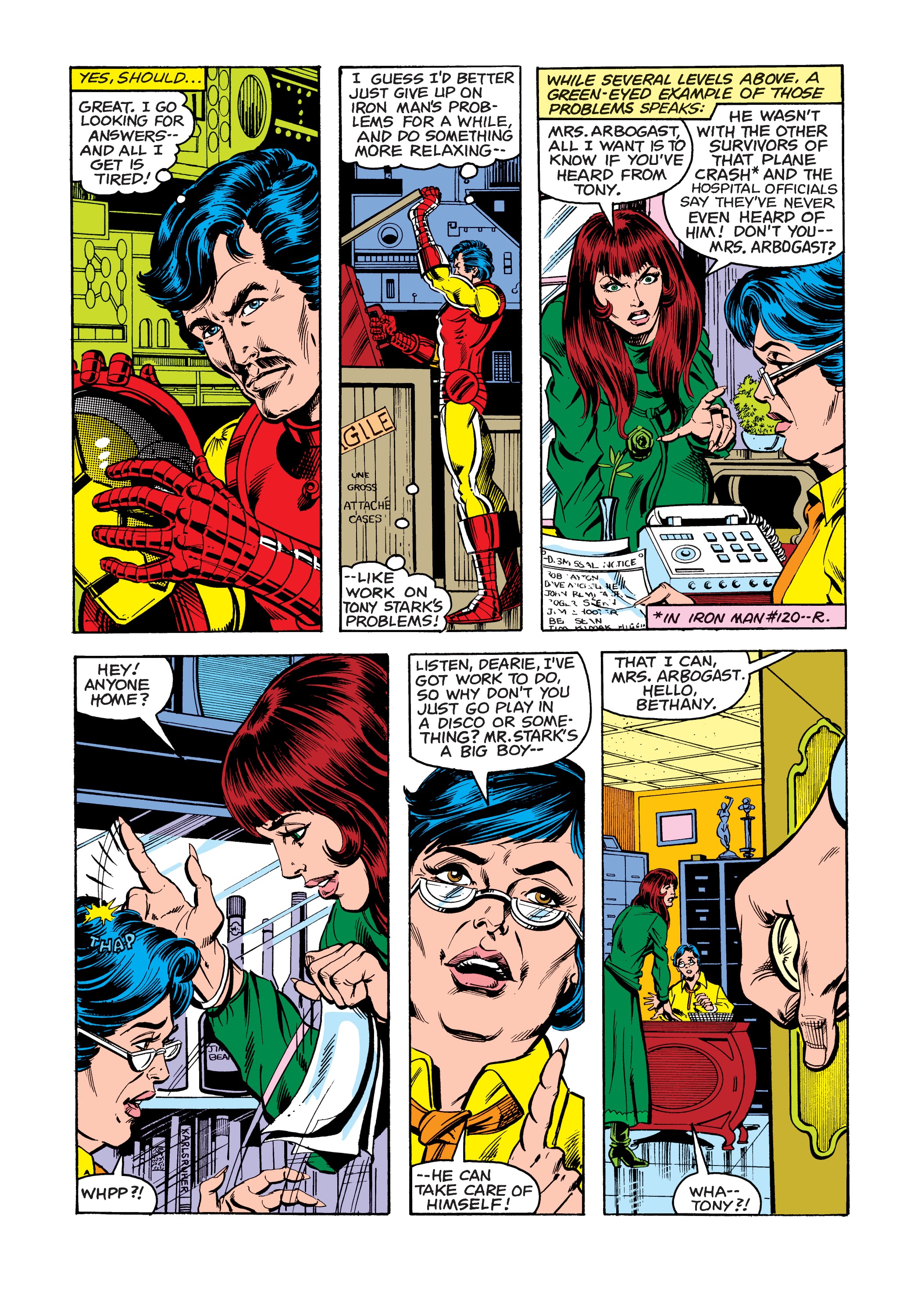 Read online Marvel Masterworks: The Invincible Iron Man comic -  Issue # TPB 13 (Part 2) - 95