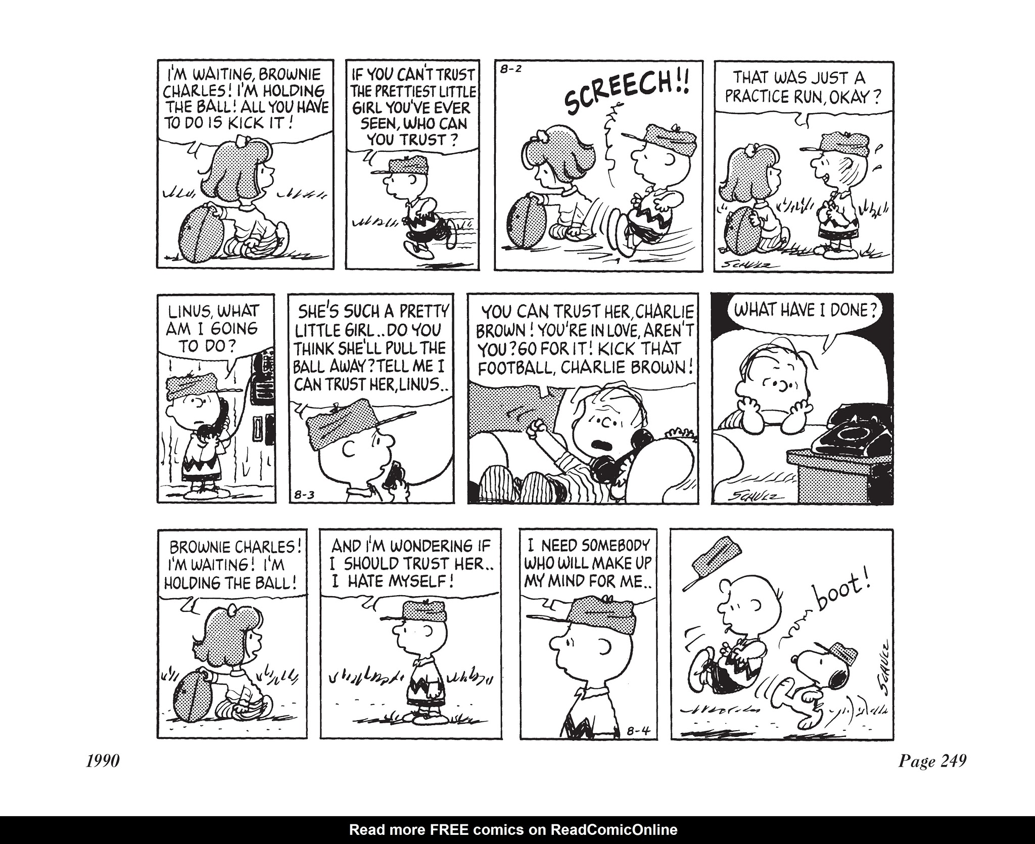 Read online The Complete Peanuts comic -  Issue # TPB 20 - 264