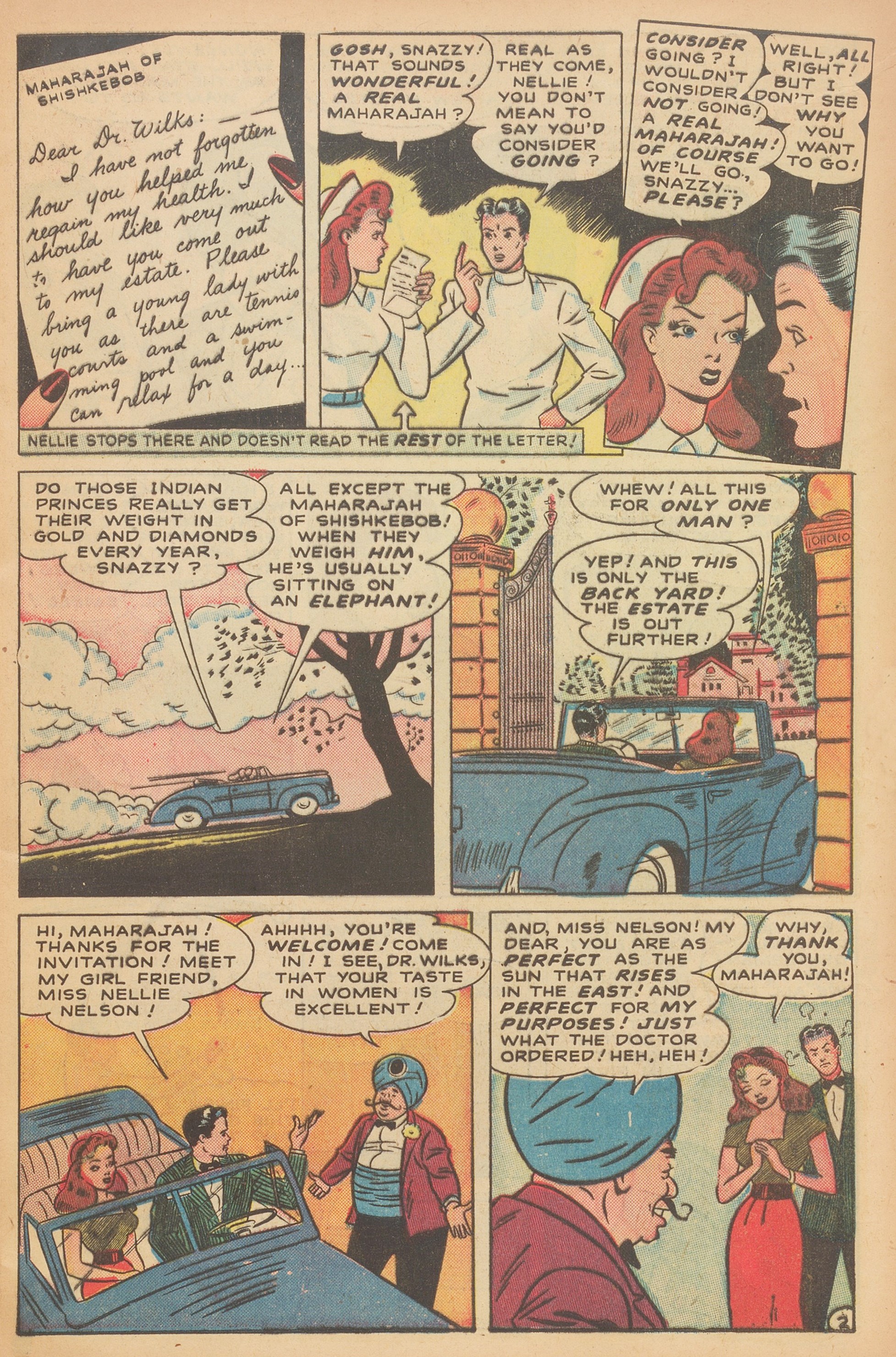 Read online Nellie The Nurse (1945) comic -  Issue #15 - 13