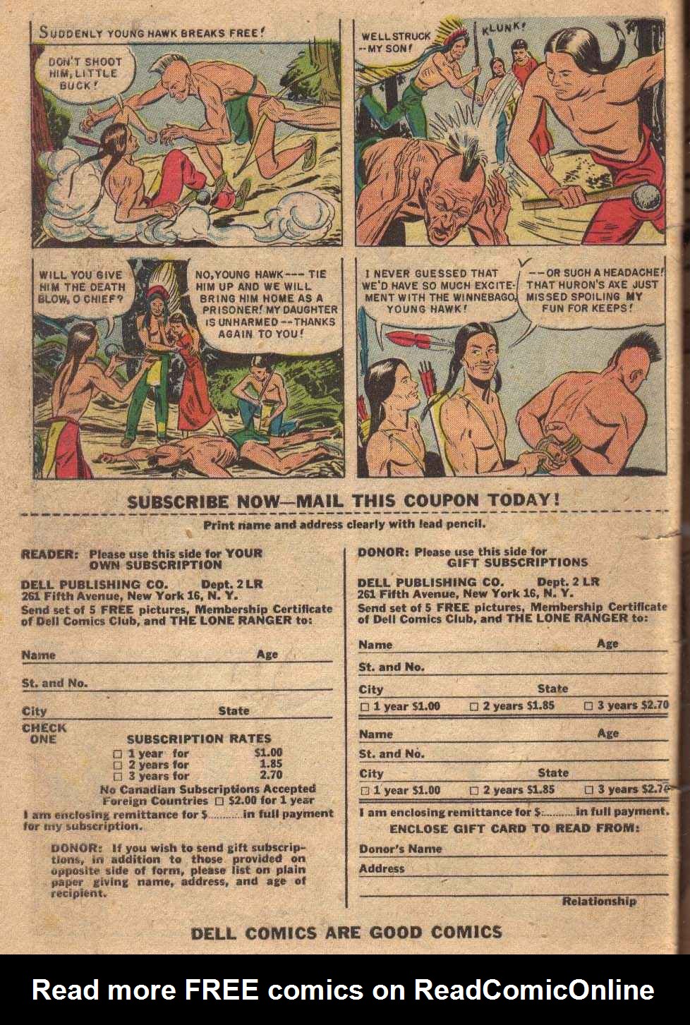 Read online The Lone Ranger (1948) comic -  Issue #32 - 50