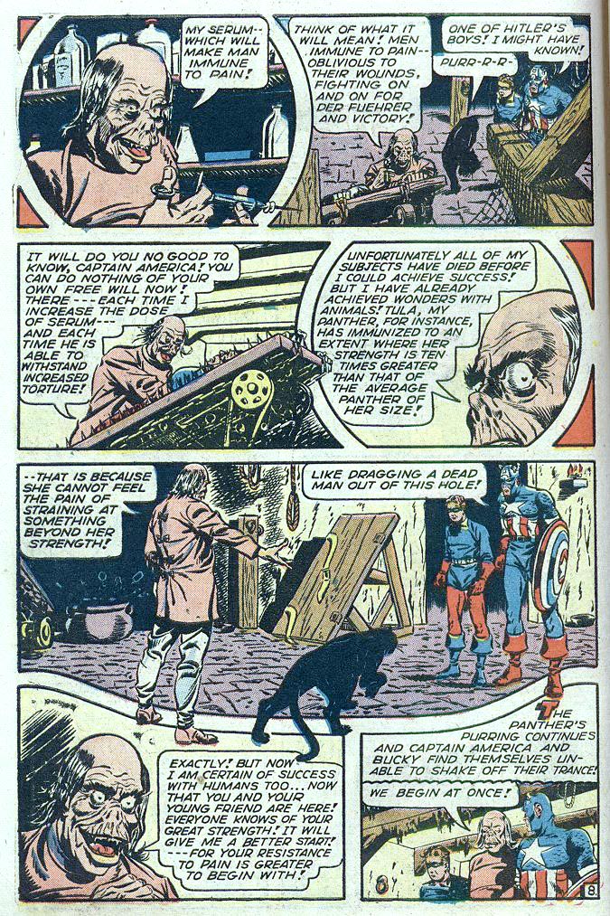 Read online Captain America Comics comic -  Issue #37 - 10