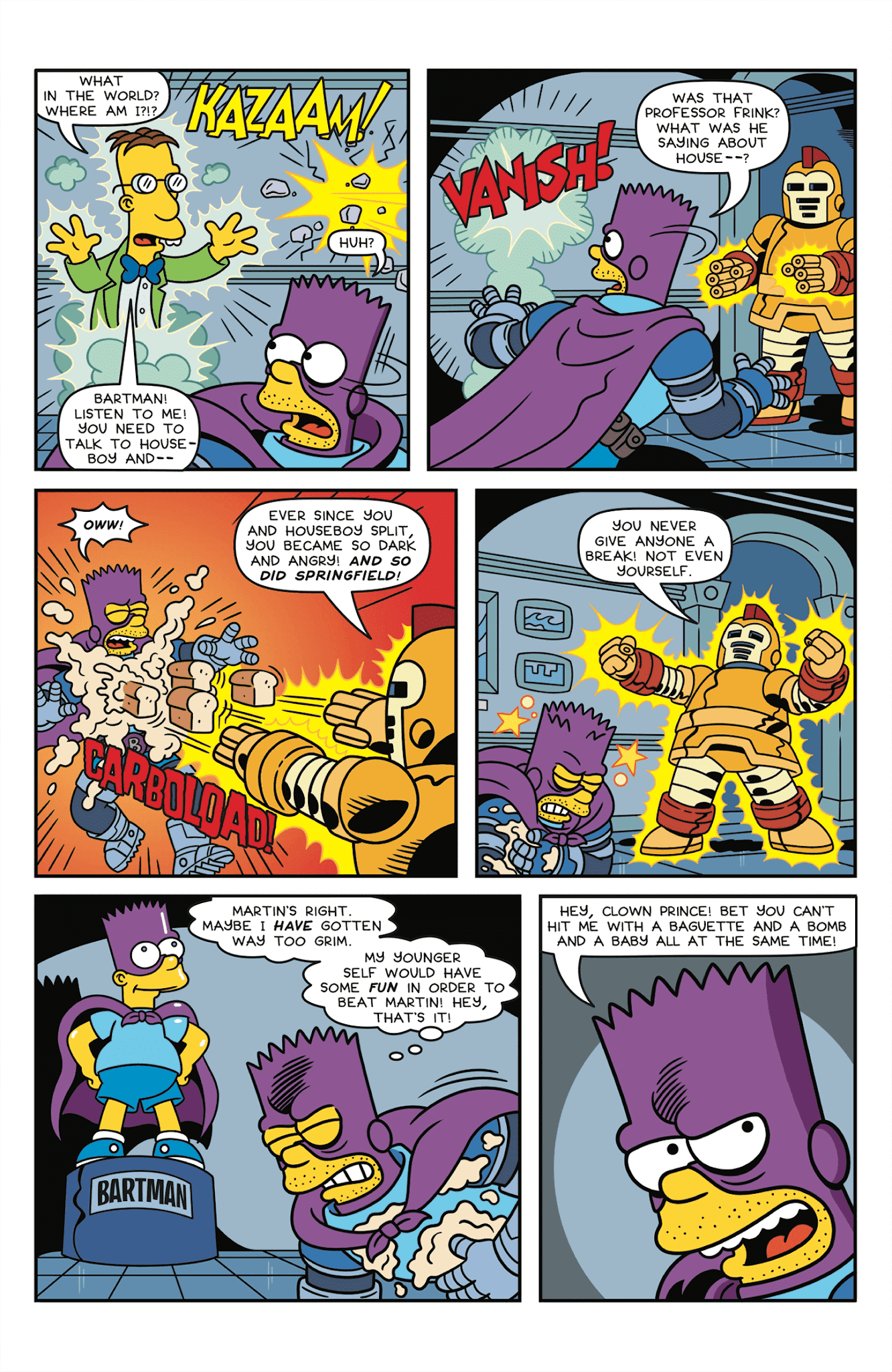 Read online Simpsons One-Shot Wonders: Bartman Spectacularly Super Secret Saga comic -  Issue #1 - 17