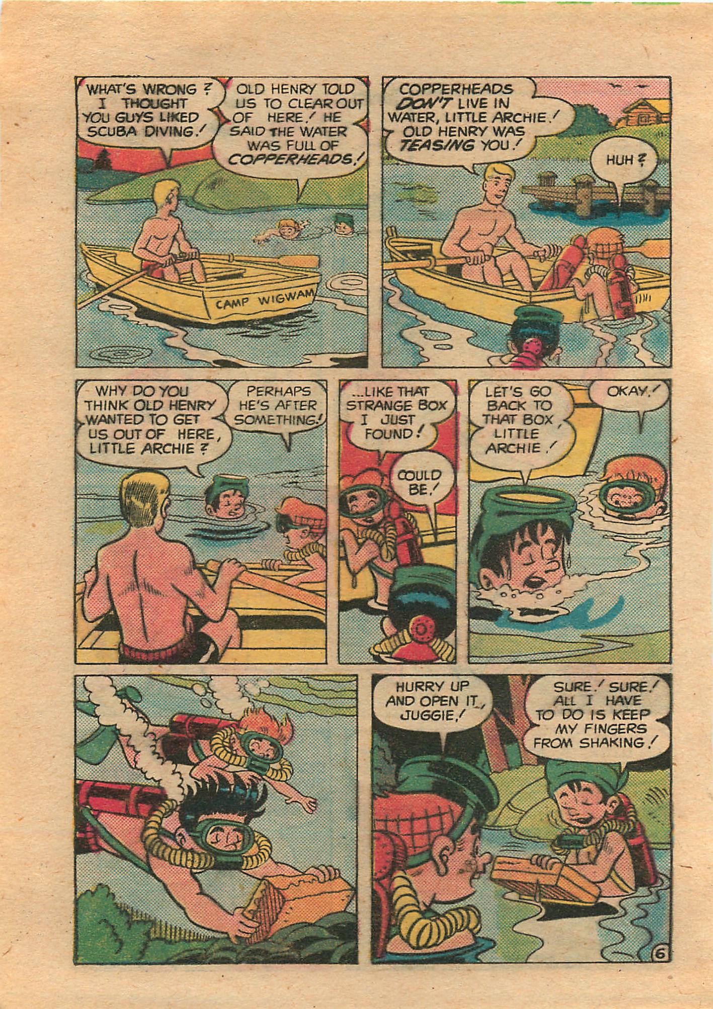 Read online Little Archie Comics Digest Magazine comic -  Issue #7 - 7