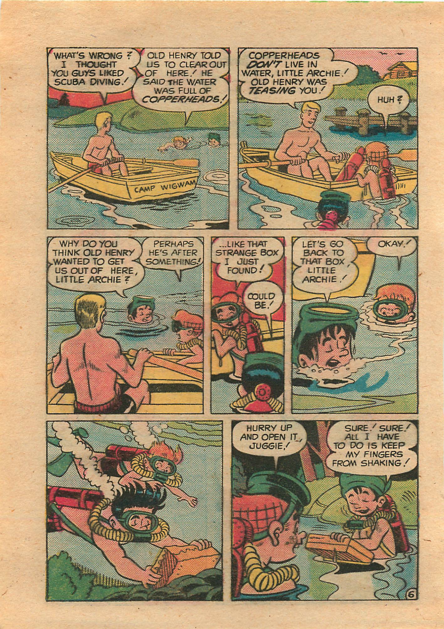 Read online Little Archie Comics Digest Magazine comic -  Issue #7 - 7